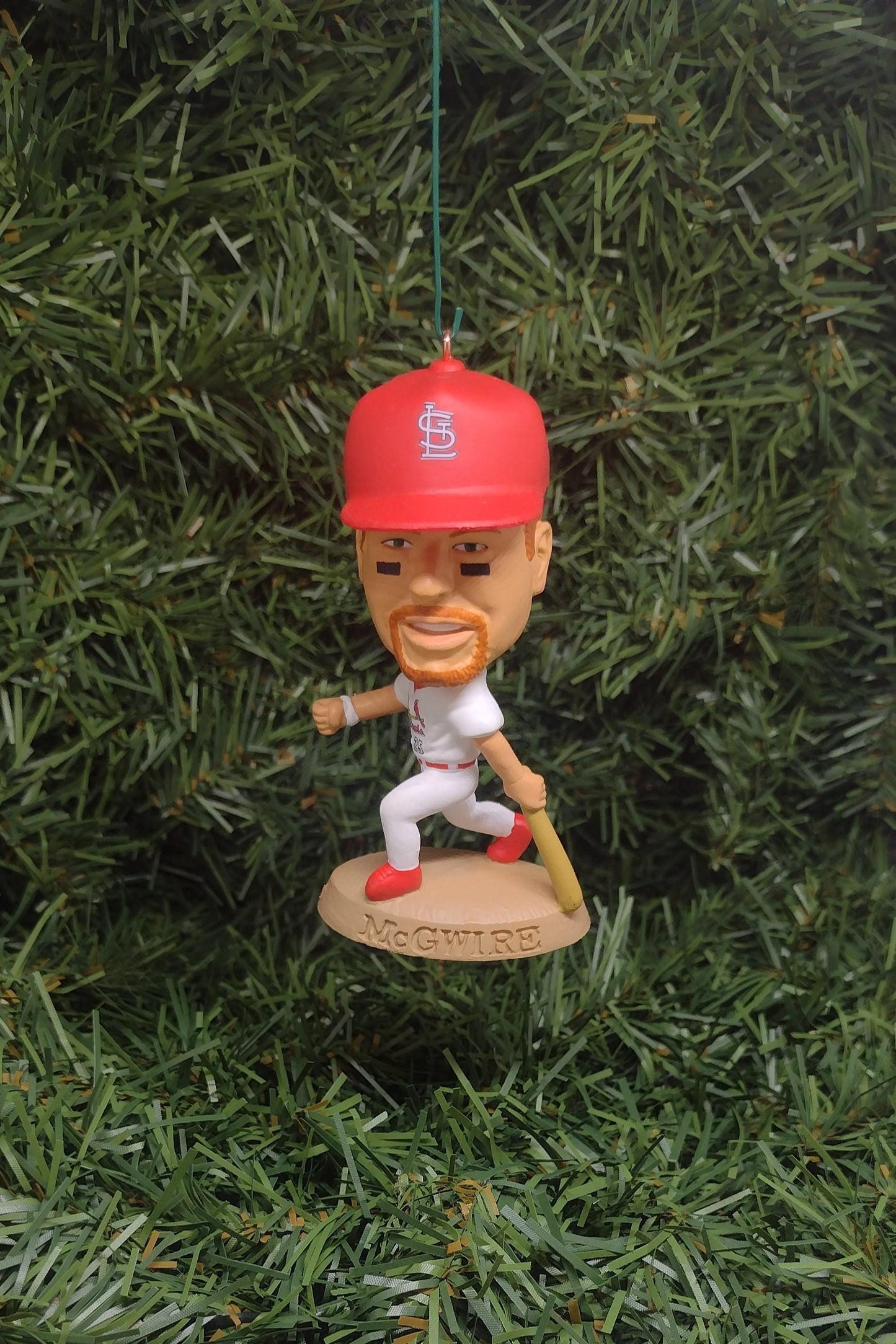 SAINT LOUIS CARDINALS Ornaments Christmas Tree Decoration Mark McGwire Todd Worrell Unique Xmas Gift Idea Mlb Baseball figure