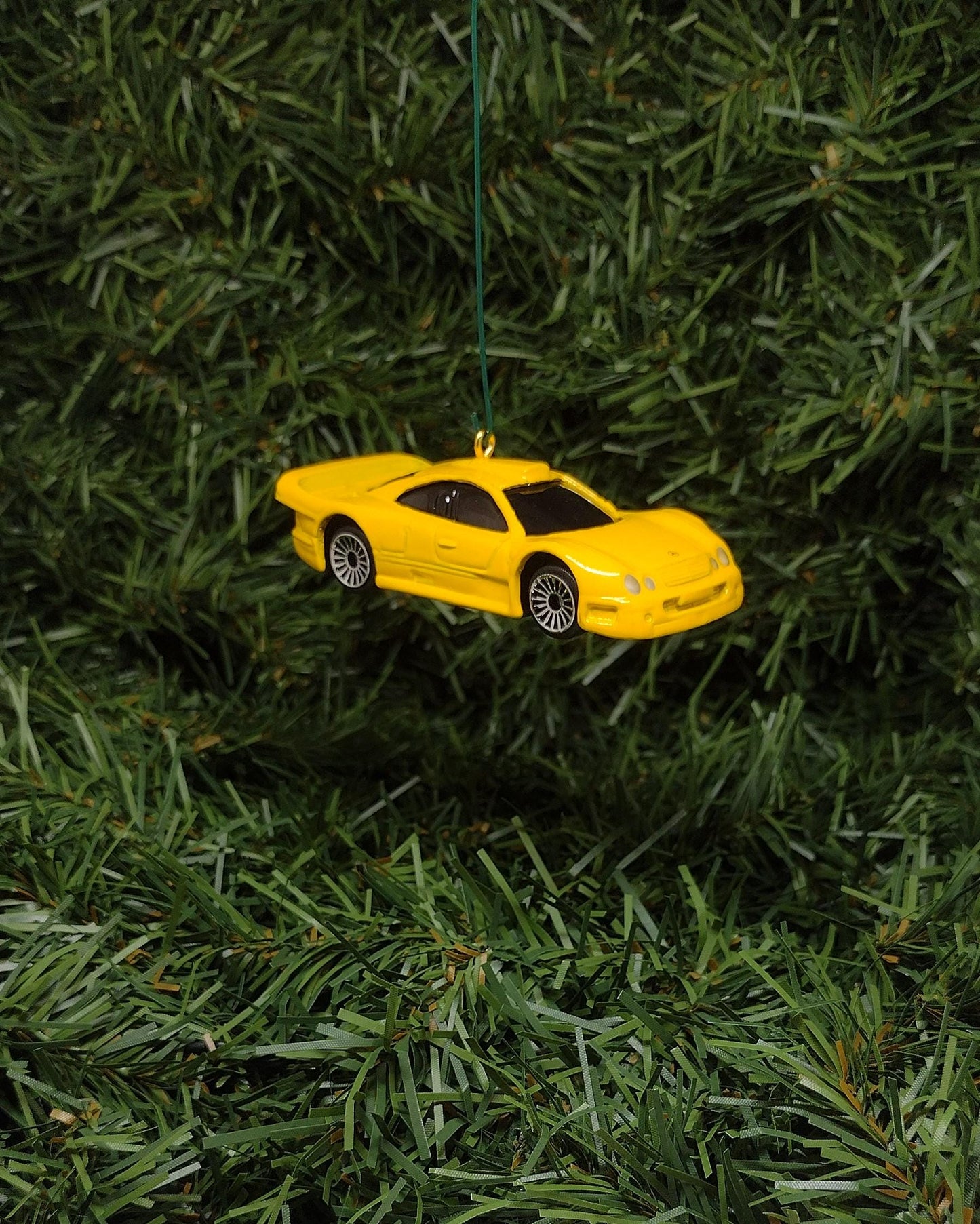 Mercedes Benz Ornament CLK-GTR Christmas Tree Decoration Unique Xmas Gift Idea GT1 Race Car