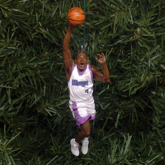 SACRAMENTO KINGS Ornament Chris Webber Christmas Gift Idea Unique Xmas Tree Decoration NBA Basketball
