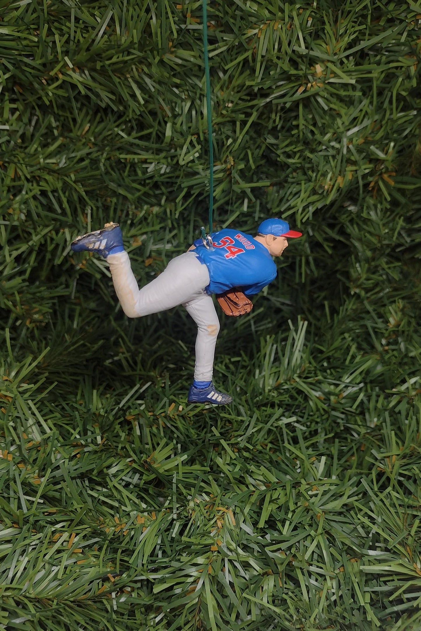 CHICAGO CUBS Ornament Christmas Tree Decoration Kerry Wood Unique Gift Idea MLB Baseball figure