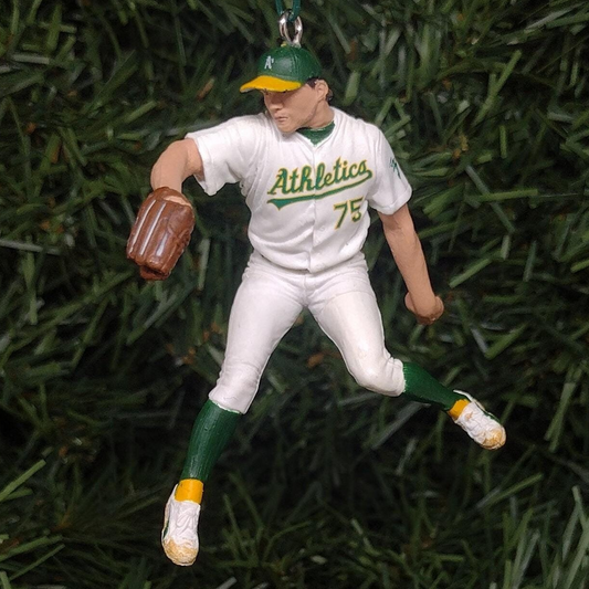 OAKLAND ATHLETICS A's Ornament Christmas Tree Decoration Barry Zito Unique Gift Idea Mlb Baseball