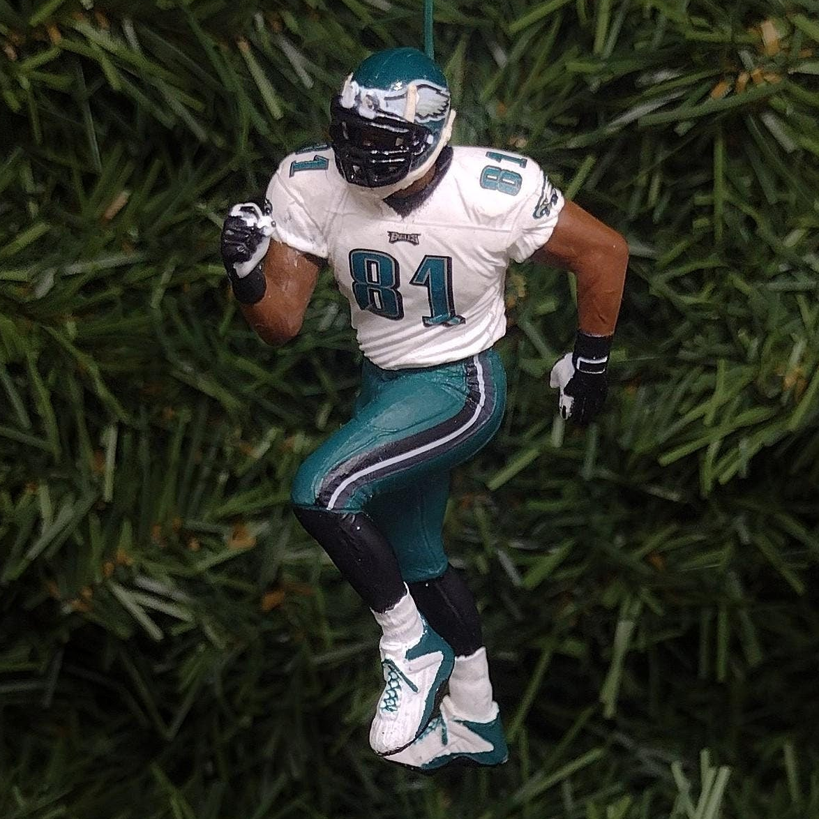 PHILADELPHIA EAGLES Ornament Christmas Gift Idea Terrell Owens Unique Xmas Tree Decoration NFL Football