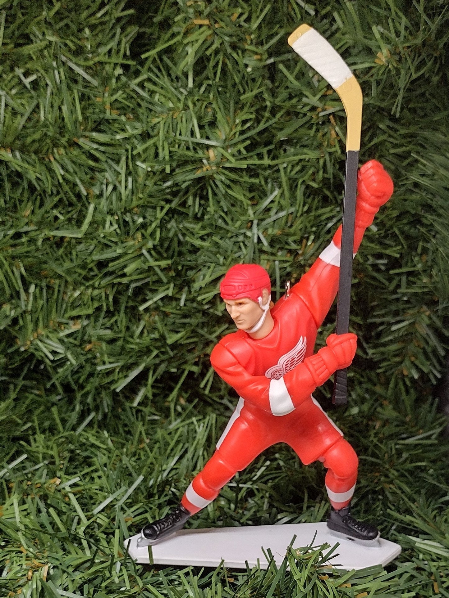 DETROIT RED WINGS Christmas tree ornaments Sergei Fedorov/Mike Vernon/Paul Coffey/Chris Osgood/Shanahan/Pavel Datsyuk xmas nhl hockey figure