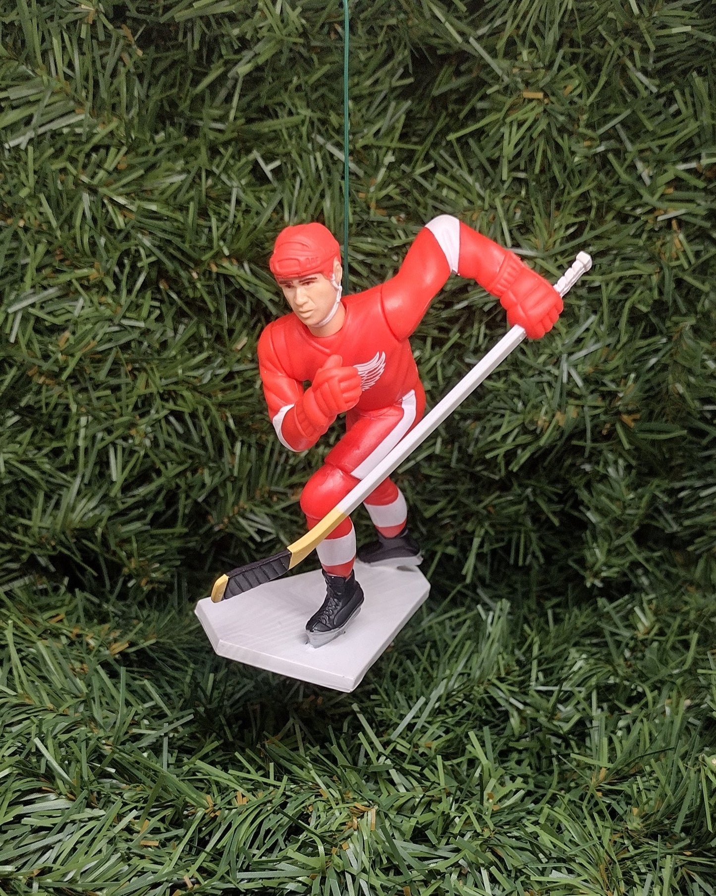 DETROIT RED WINGS Ornaments Christmas Gift Idea Sergei Fedorov/Chris Osgood/Steve Yzerman Unique Xmas Tree Decoration Nhl Hockey Figure