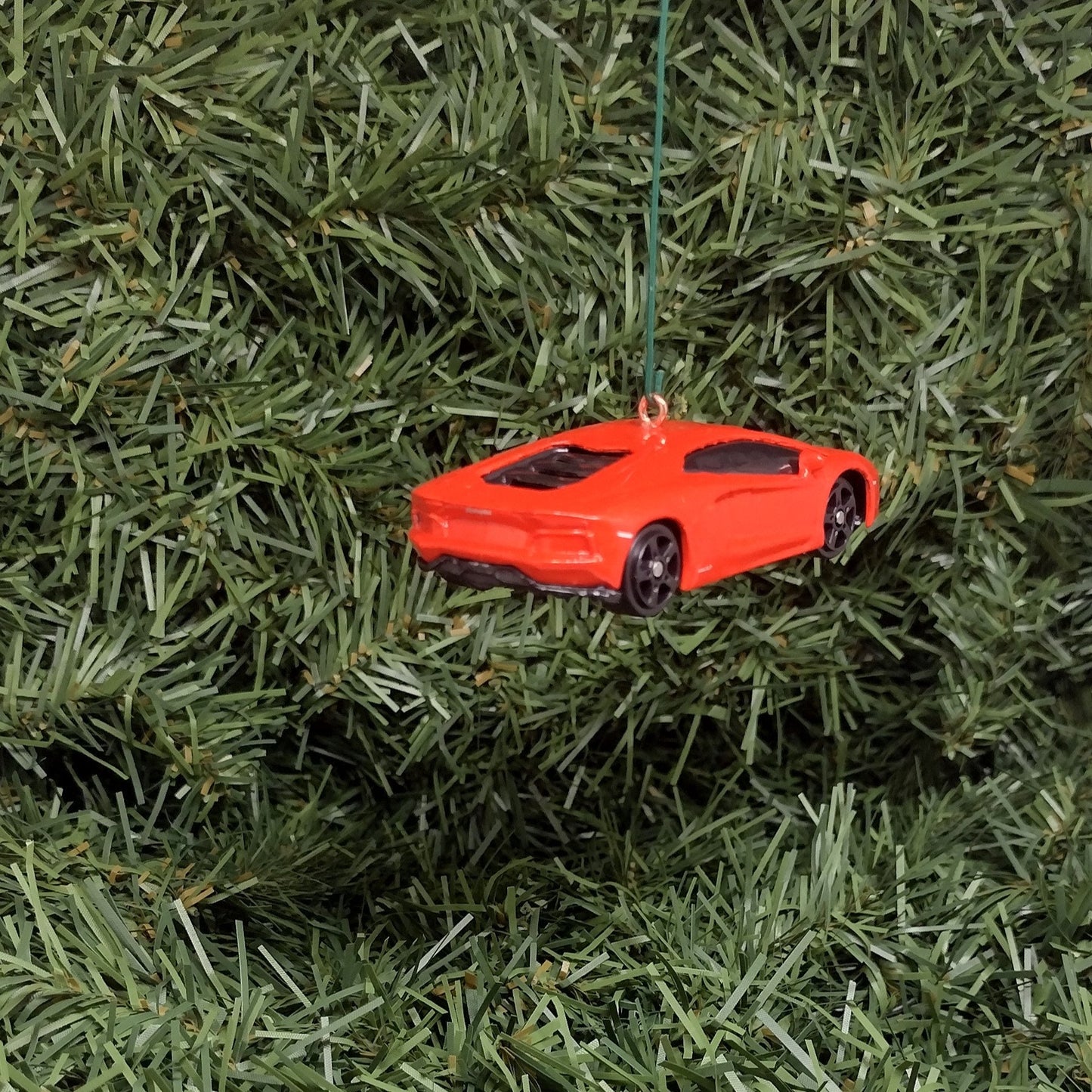 LAMBORGHINI Ornament Aventador LP 700-4 Christmas Tree Decoration Unique Gift Idea Lambo Orange