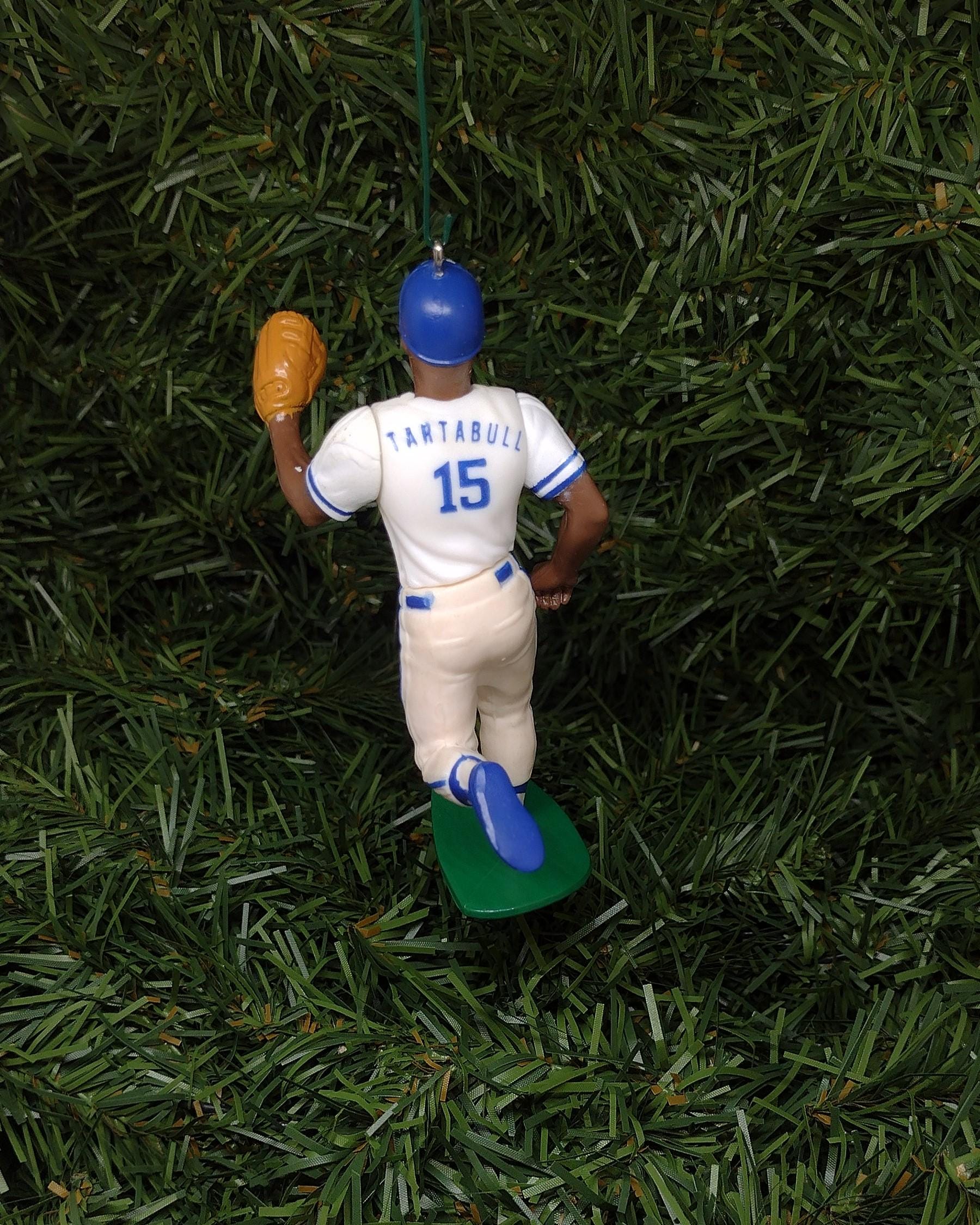 KANSAS CITY ROYALS Ornaments Christmas Tree Decoration Johnny Damon/Brett Saberhagen/Danny Tartabull Mlb Unique Xmas Gift Idea