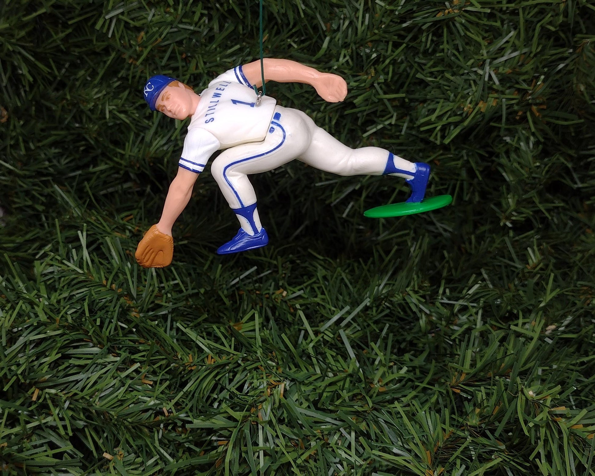 KANSAS CITY ROYALS Ornaments Christmas Tree Decoration Brett Saberhagen/Pat Tabler/David Cone Mlb Unique Xmas Gift Idea