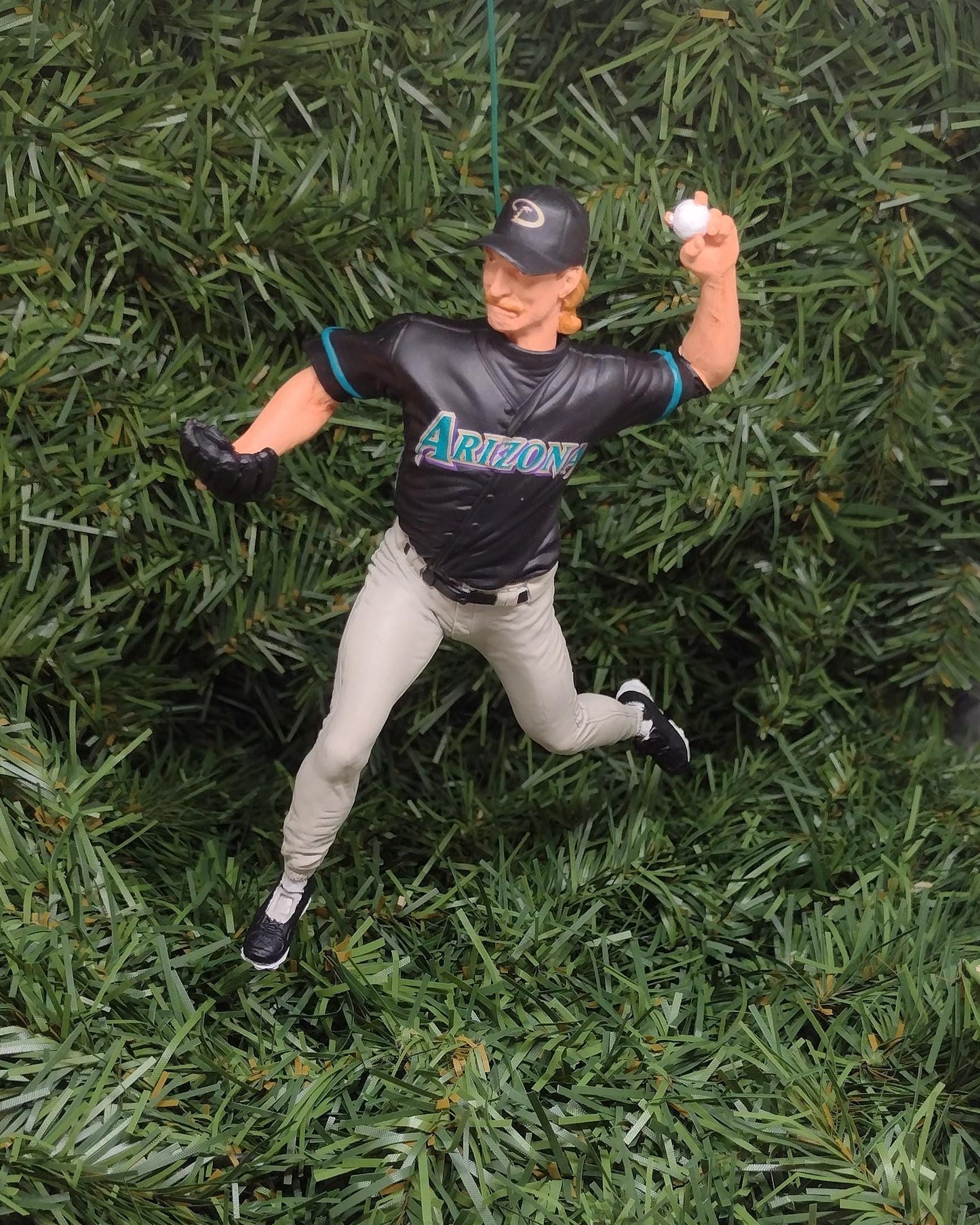 Randy Johnson ARIZONA DIAMONDBACKS ornament Christmas gift idea mlb baseball figure unique xmas tree decoration World Series MVP