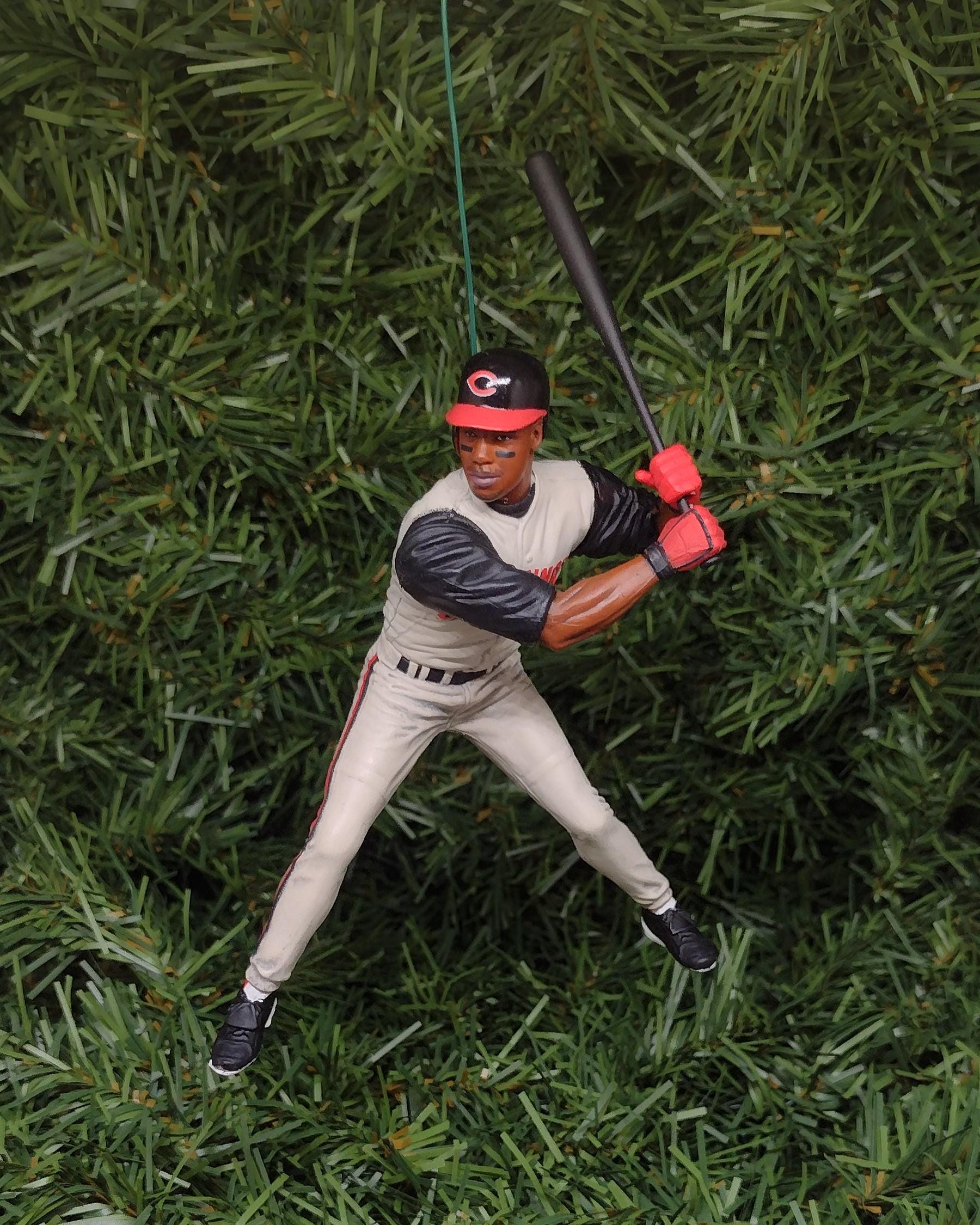 Ken Griffey Jr CINCINNATI REDS ornament Christmas tree decoration unique Xmas gift idea MLB baseball