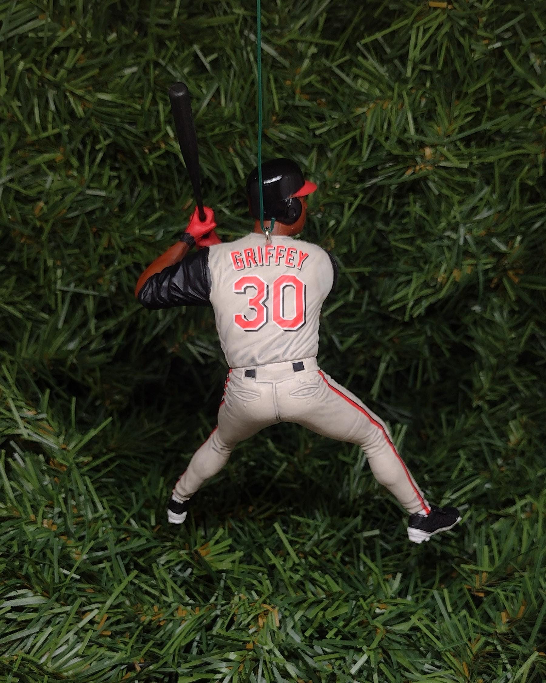 Ken Griffey Jr CINCINNATI REDS ornament Christmas tree decoration unique Xmas gift idea MLB baseball