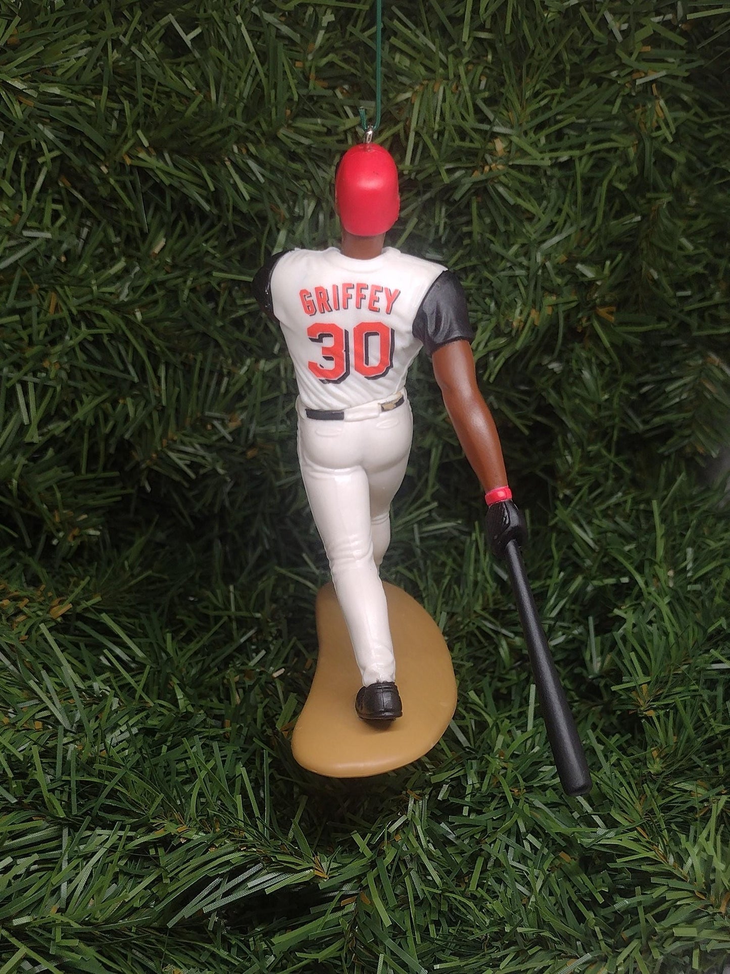 Ken Griffey Jr CINCINNATI REDS ornament Christmas tree decoration unique Xmas gift idea MLB baseball