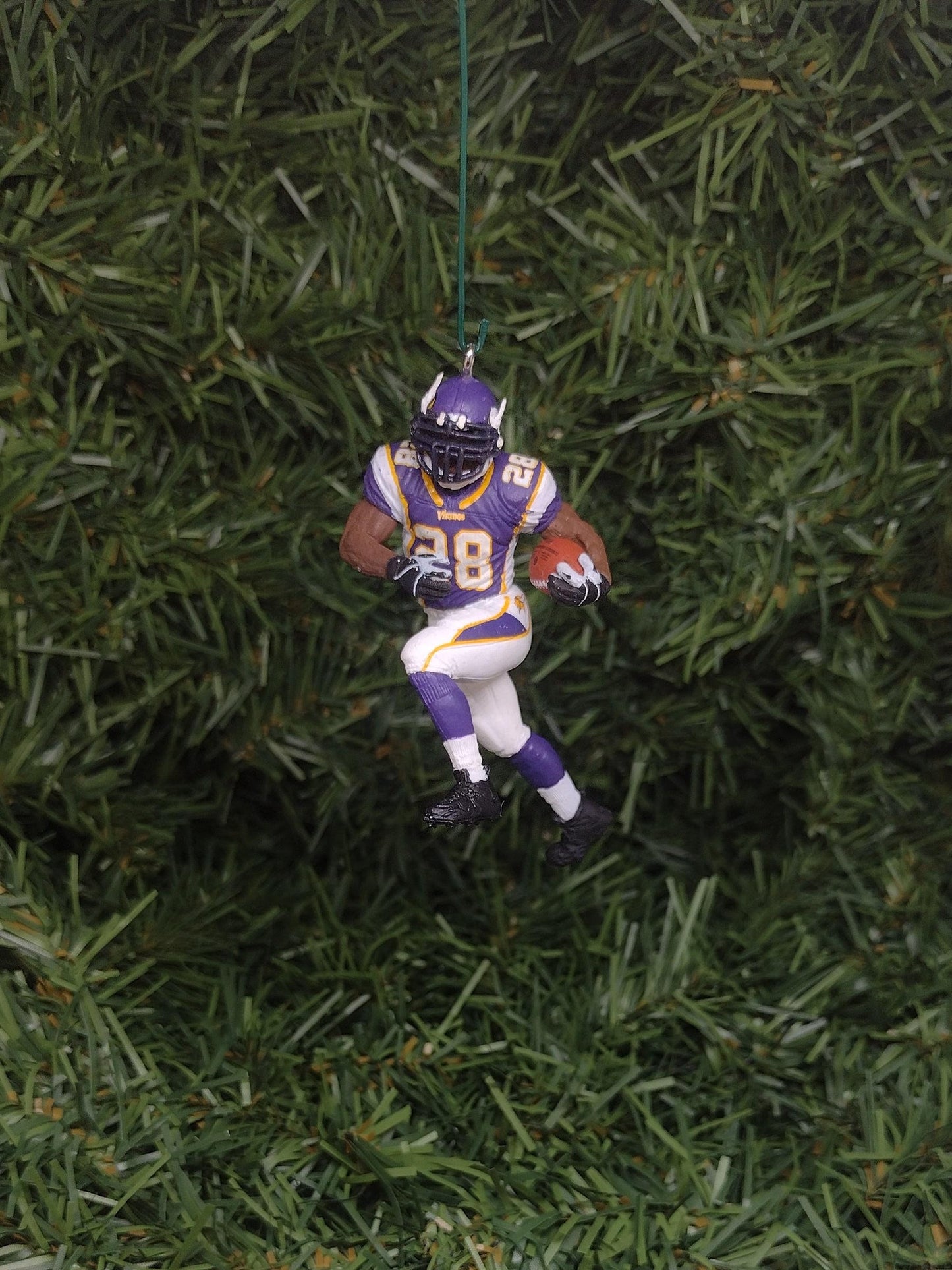 MINNESOTA VIKINGS Ornament Adrian Peterson Christmas Tree Decoration Unique Gift Idea NFL football Figure