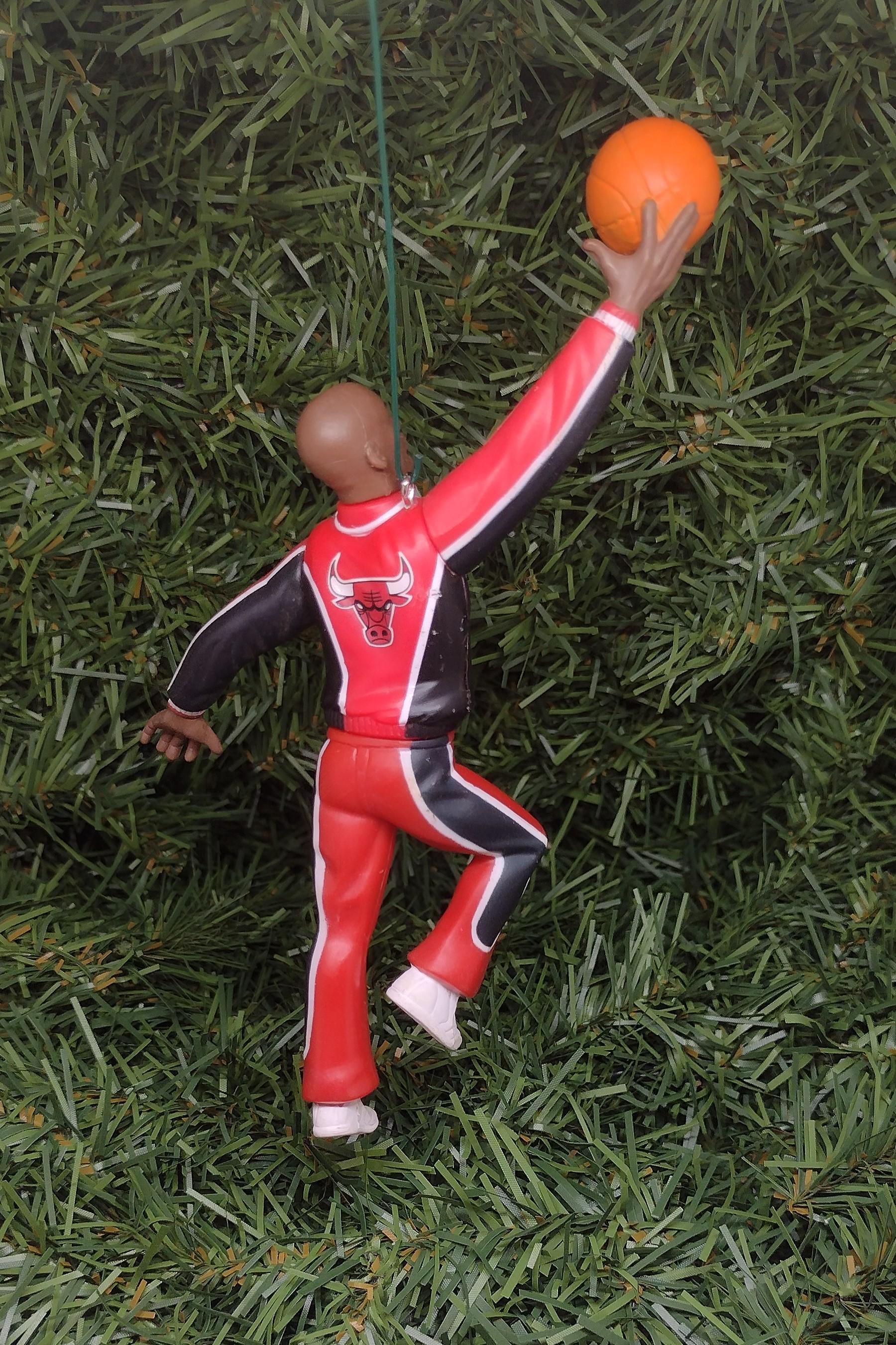 Michael Jordan CHICAGO BULLS Christmas tree ornament NBA basketball unique gift idea