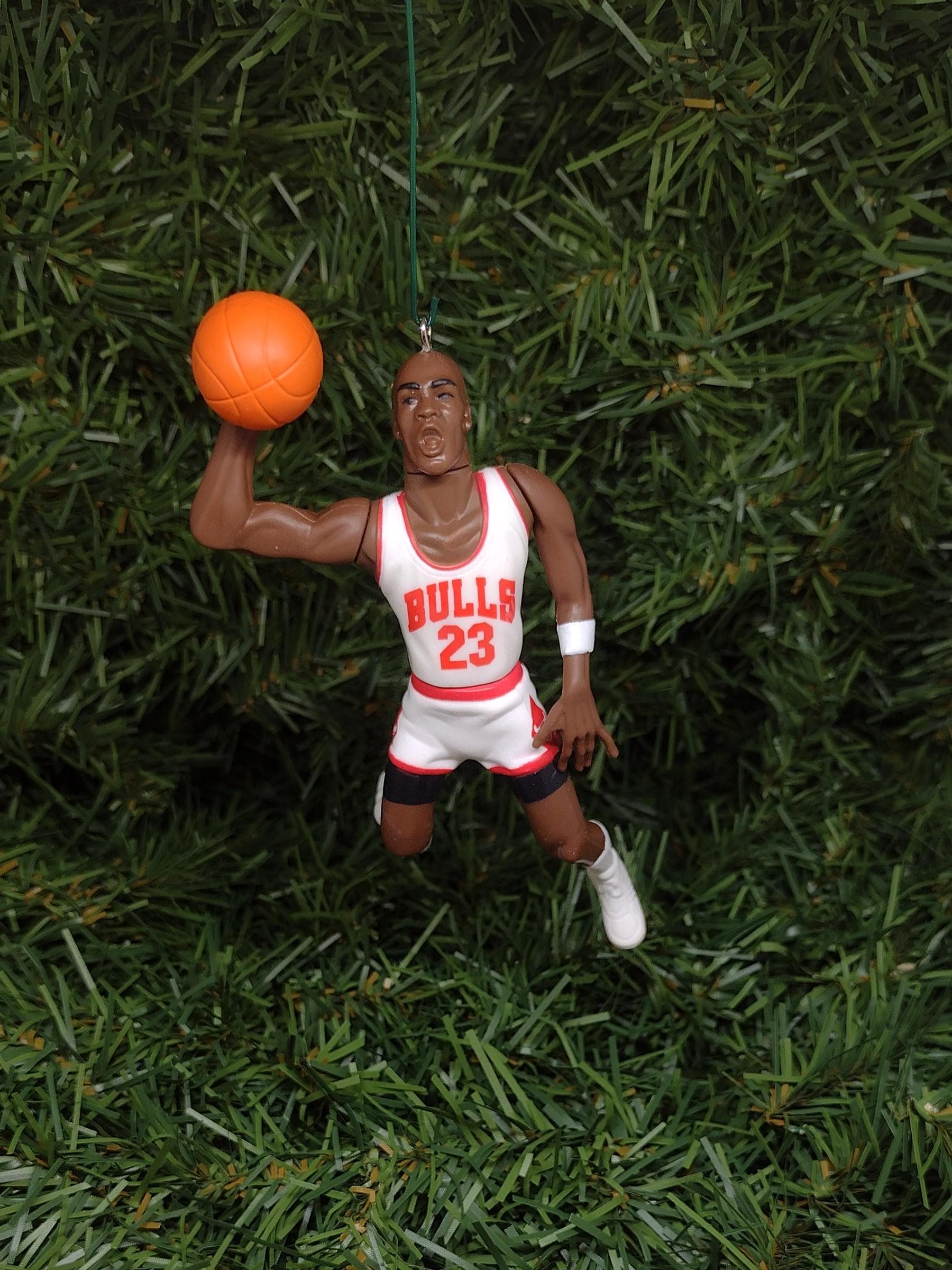 Michael Jordan CHICAGO BULLS Christmas Tree Ornament NBA Basketball Unique Gift Idea