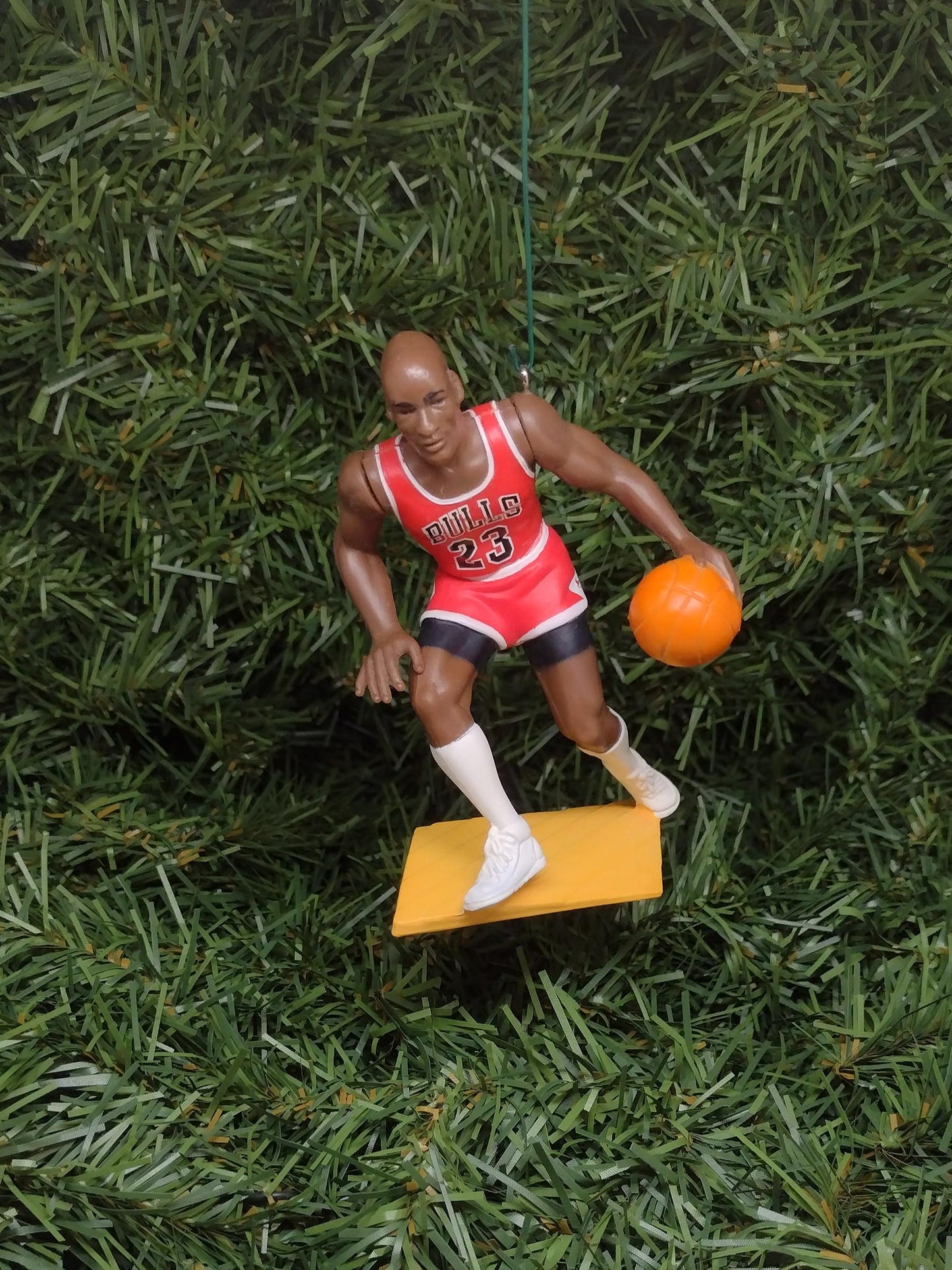 Michael Jordan CHICAGO BULLS Christmas Tree Ornament NBA Basketball Unique Gift Idea