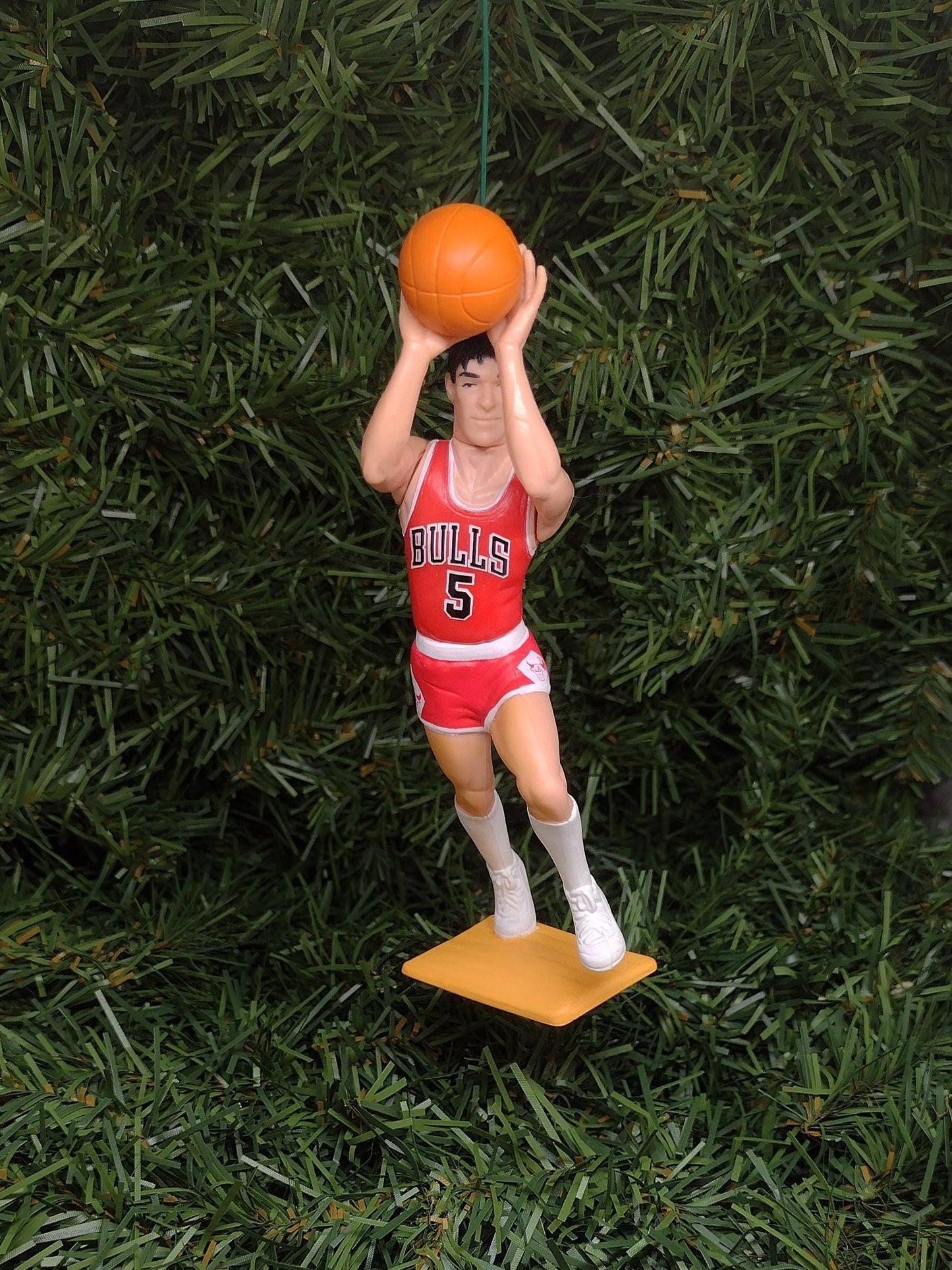 CHICAGO BULLS Christmas tree ornaments Scottie Pippen Horace Grant John Paxson NBA basketball xmas figure unique gift idea