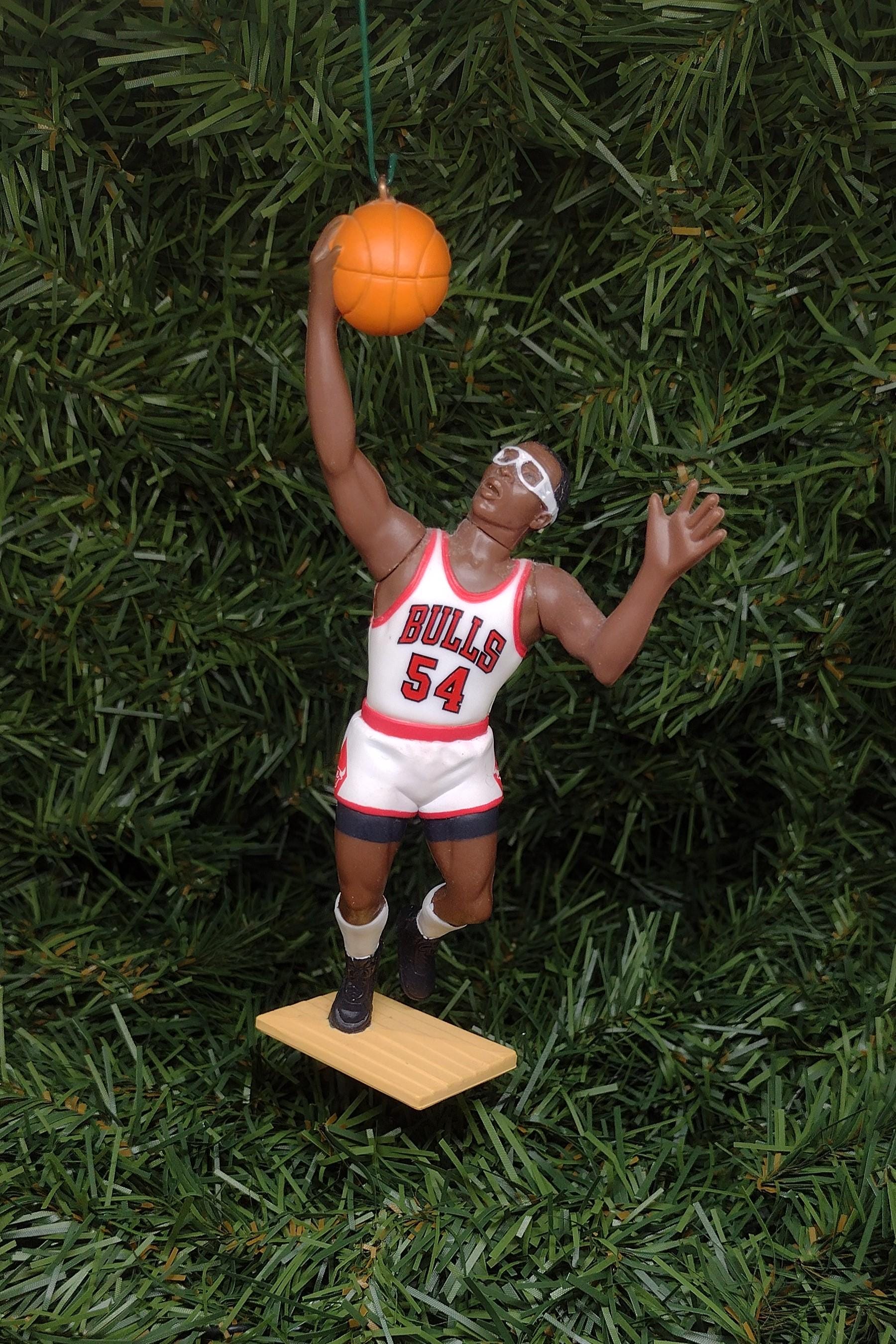 CHICAGO BULLS Christmas tree ornaments Scottie Pippen Horace Grant John Paxson NBA basketball xmas figure unique gift idea