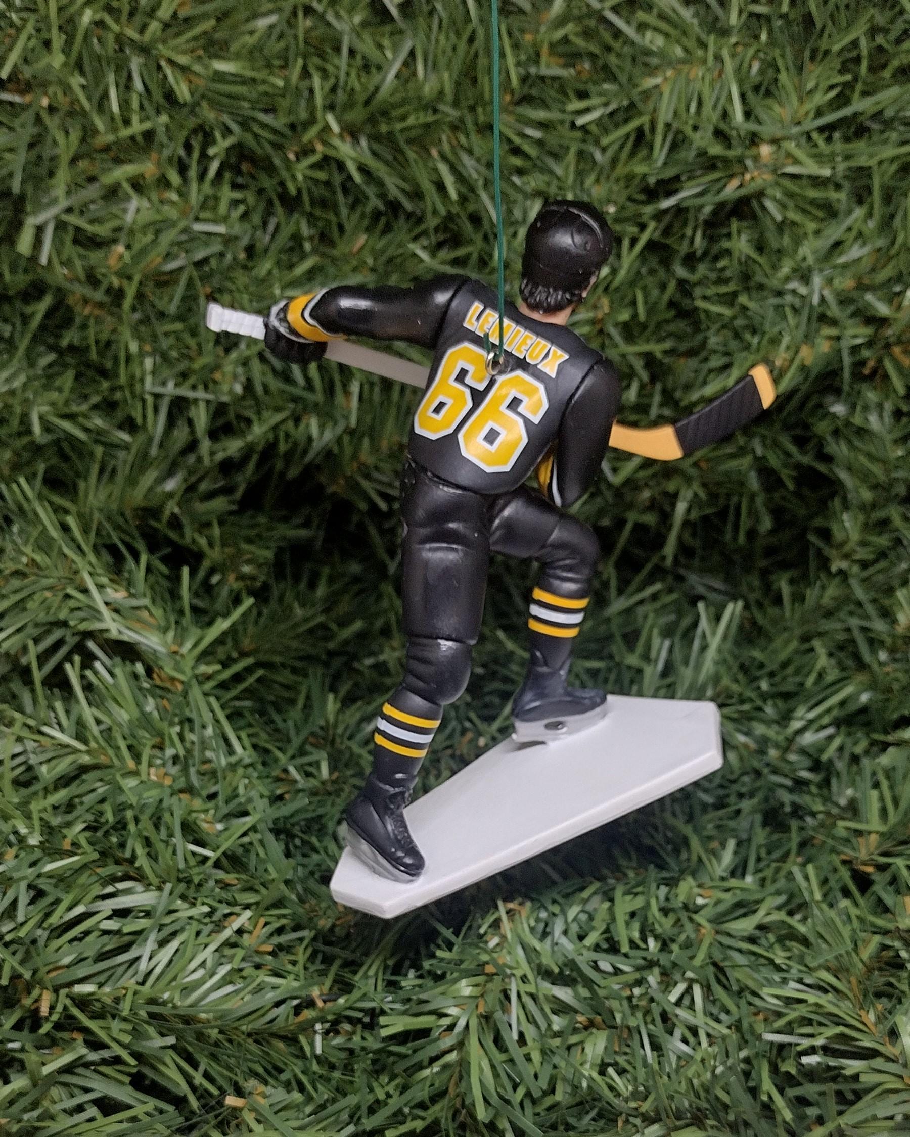 PITTSBURGH PENGUINS ornaments Mario Lemieux/Jaromir Jagr/Tom Barrasso/Ron Tugnutt Christmas tree nhl hockey unique Xmas gift idea