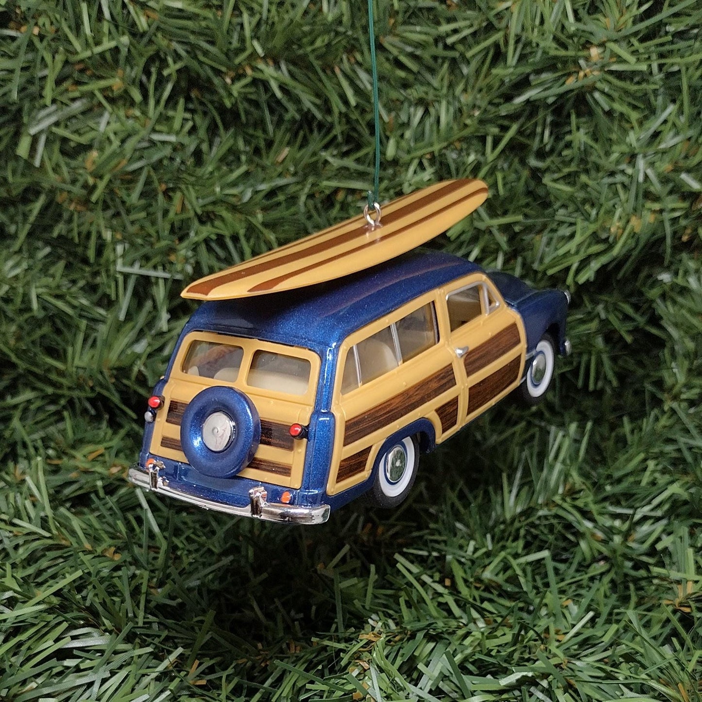 FORD 1949 Woodie Wagon Ornament Christmas Tree Decoration Fun Automotive Unique Xmas Gift Idea 5 Inch Woody Station Wagon