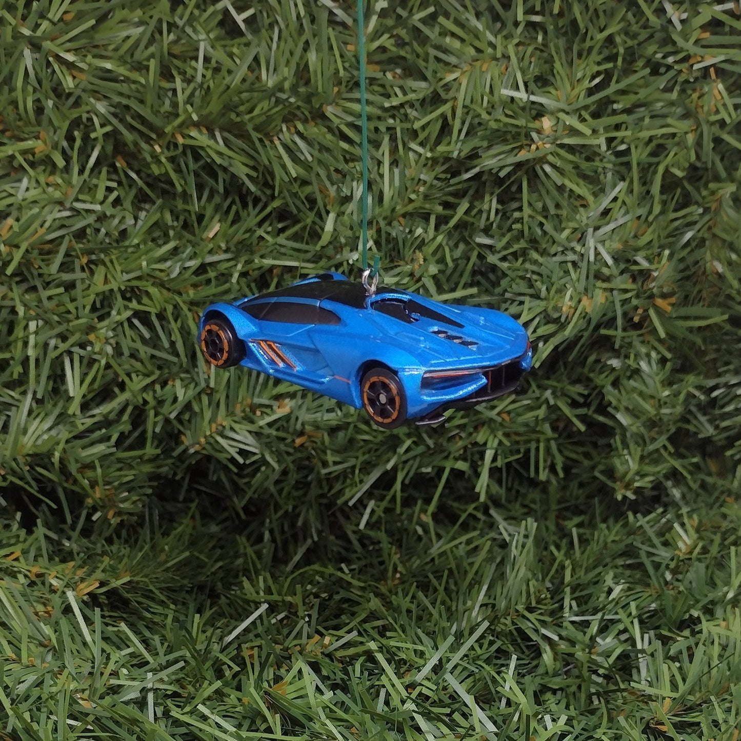 Lamborghini Ornament Terzo Millennio Christmas Tree Decoration Unique Gift Idea Lambo Blue White