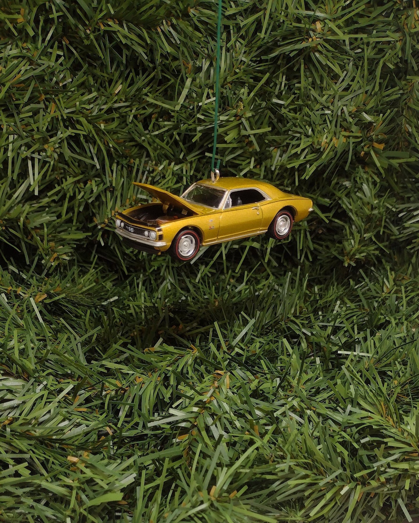 Chevy Camaro Ornament 1967 SS Christmas Tree Decoration Unique Gift Idea 1968 1969 Hood Opens