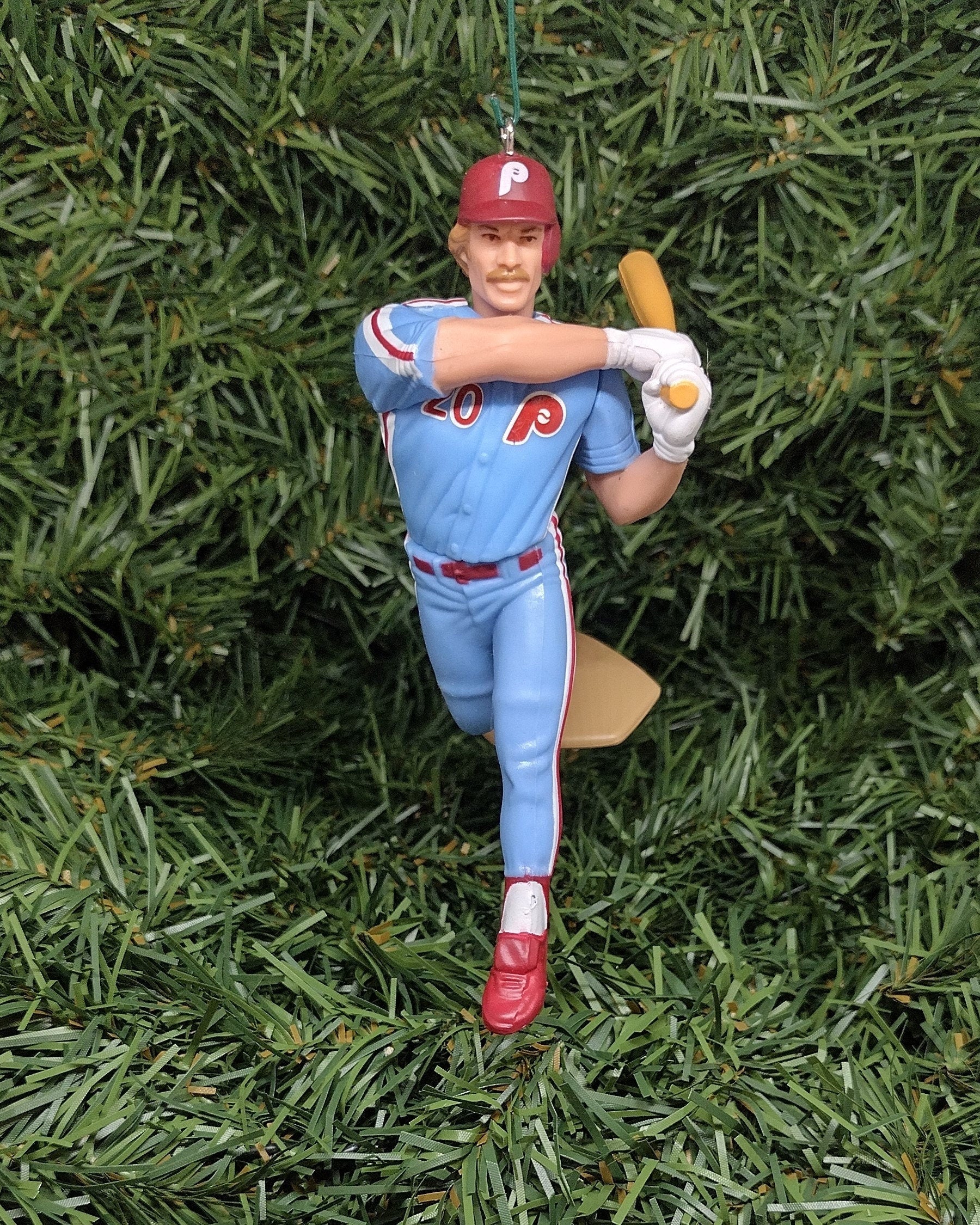 PHILADELPHIA PHILLIES Ornaments Mike Schmidt Curt Schilling Robin Roberts Kruk Christmas Tree Decoration MLB Baseball Unique Xmas Gift Idea