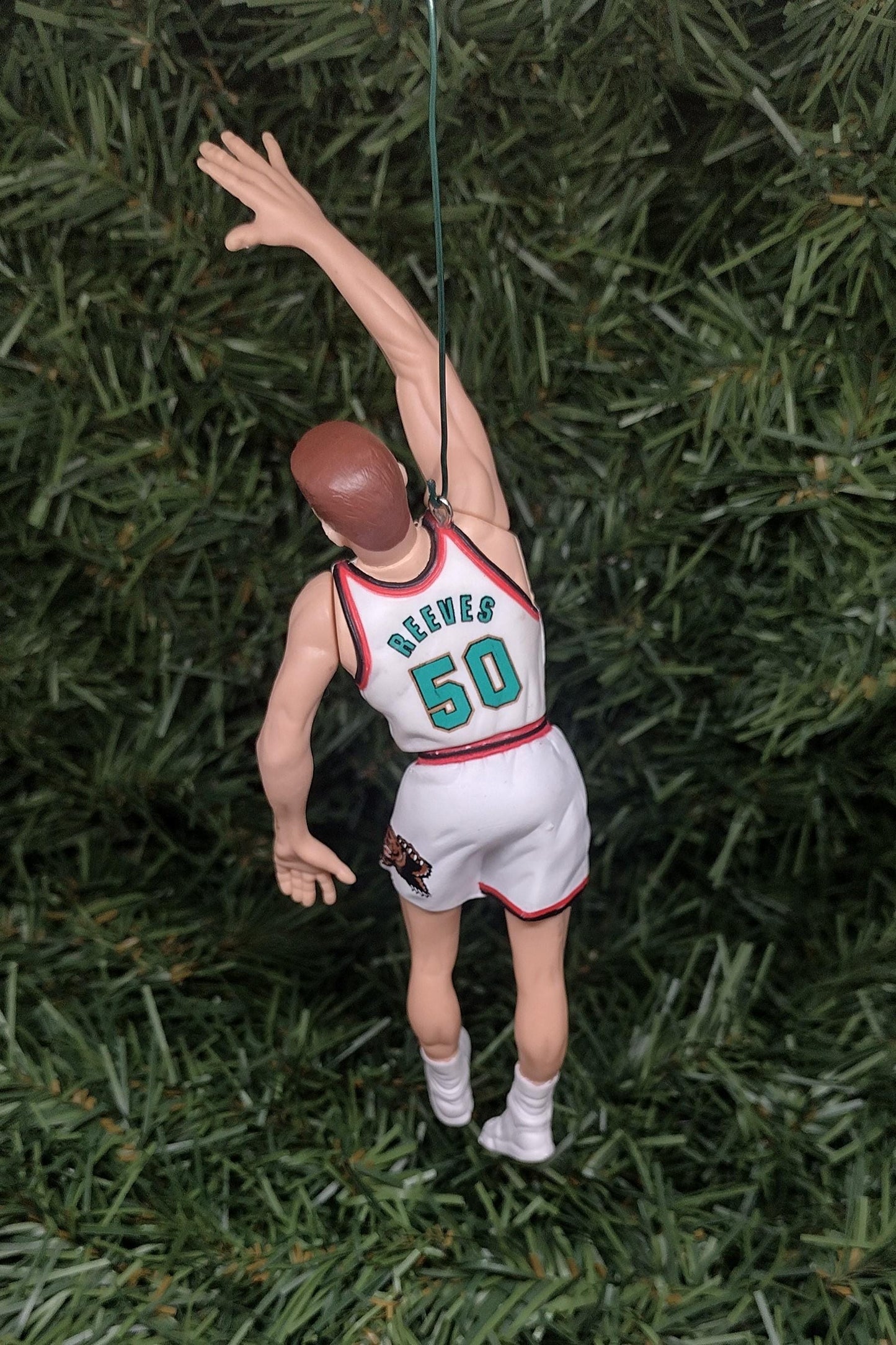 VANCOUVER GRIZZLIES Christmas Ornaments Mike Bibby Bryant Reeves Shareef Abdur-Rahim Unique Xmas Tree Decoration Nba Basketball