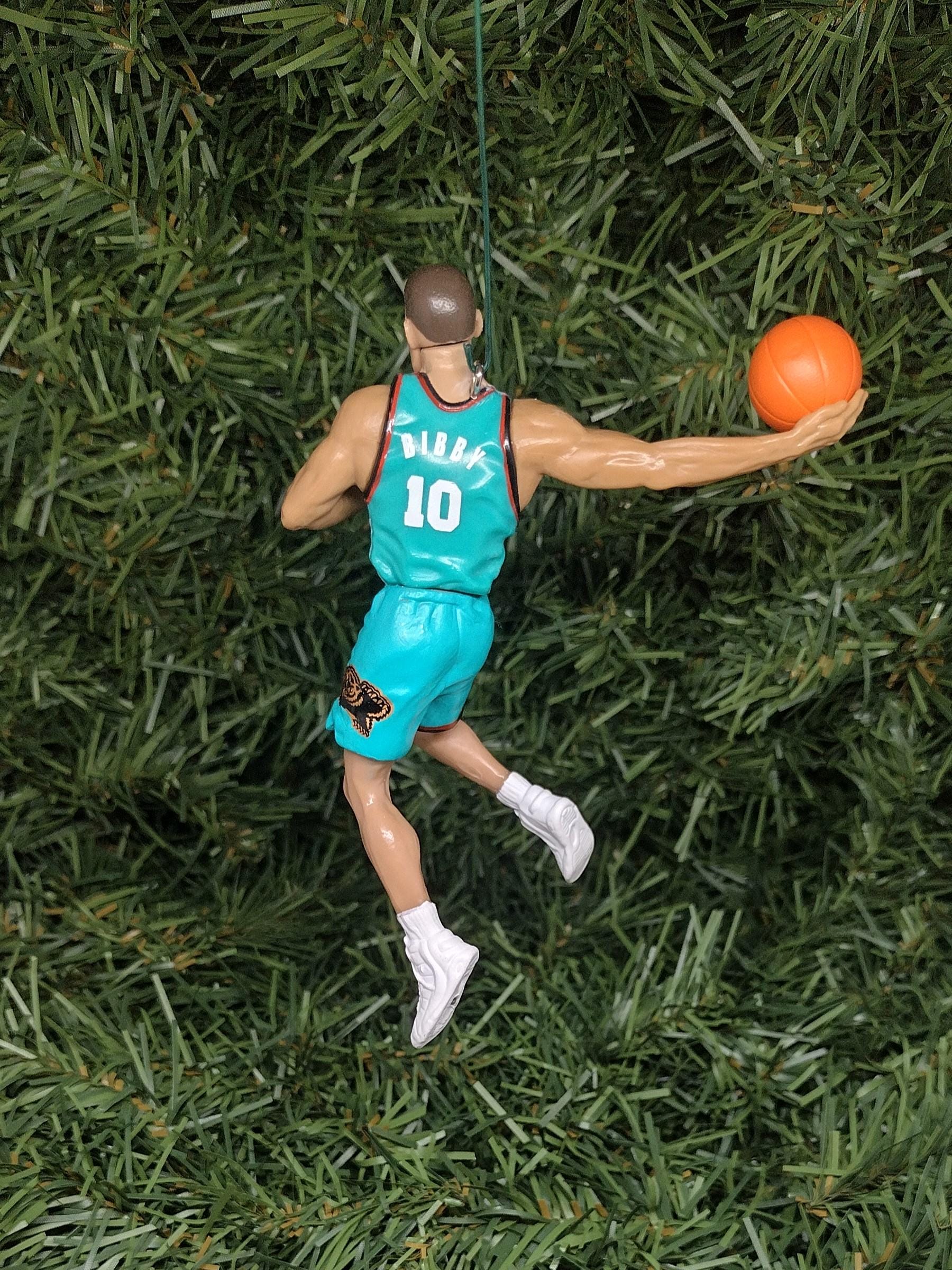 VANCOUVER GRIZZLIES Christmas Ornaments Mike Bibby Bryant Reeves Shareef Abdur-Rahim Unique Xmas Tree Decoration Nba Basketball