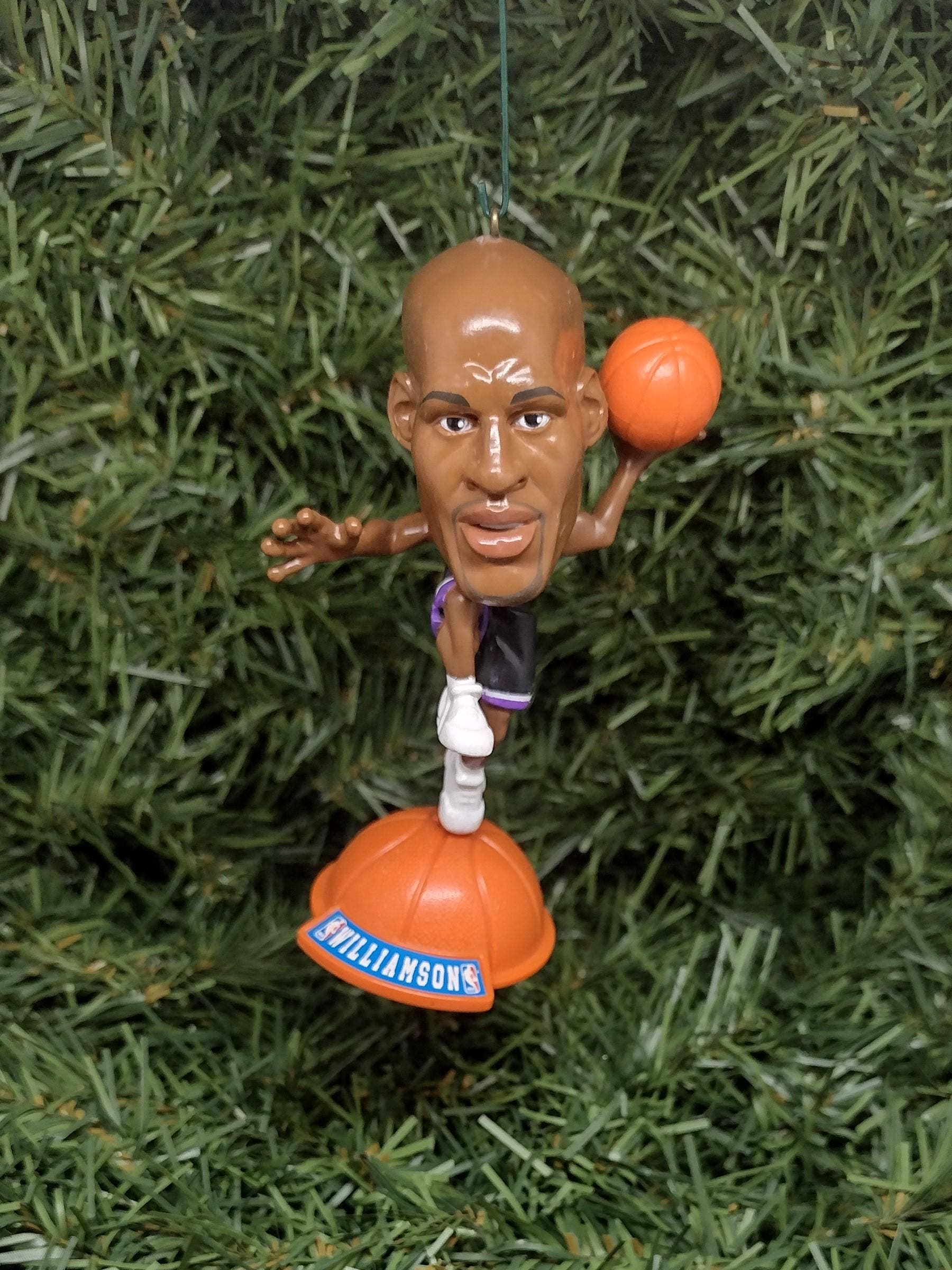 SACRAMENTO KINGS Ornaments Christmas Tree Decoration Mitch Richmond Corliss Williamson NBA Unique Gift Idea