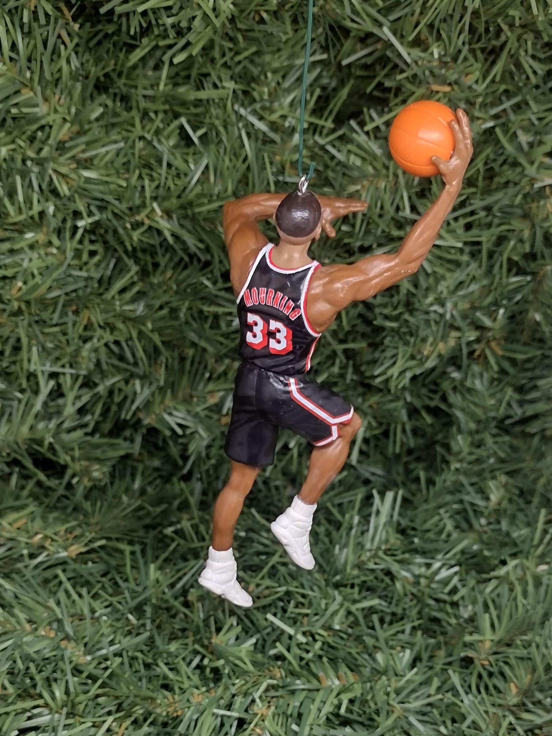 MIAMI HEAT Ornaments Christmas Tree Decoration Alonzo Mourning Harold Minor NBA Unique Gift Idea