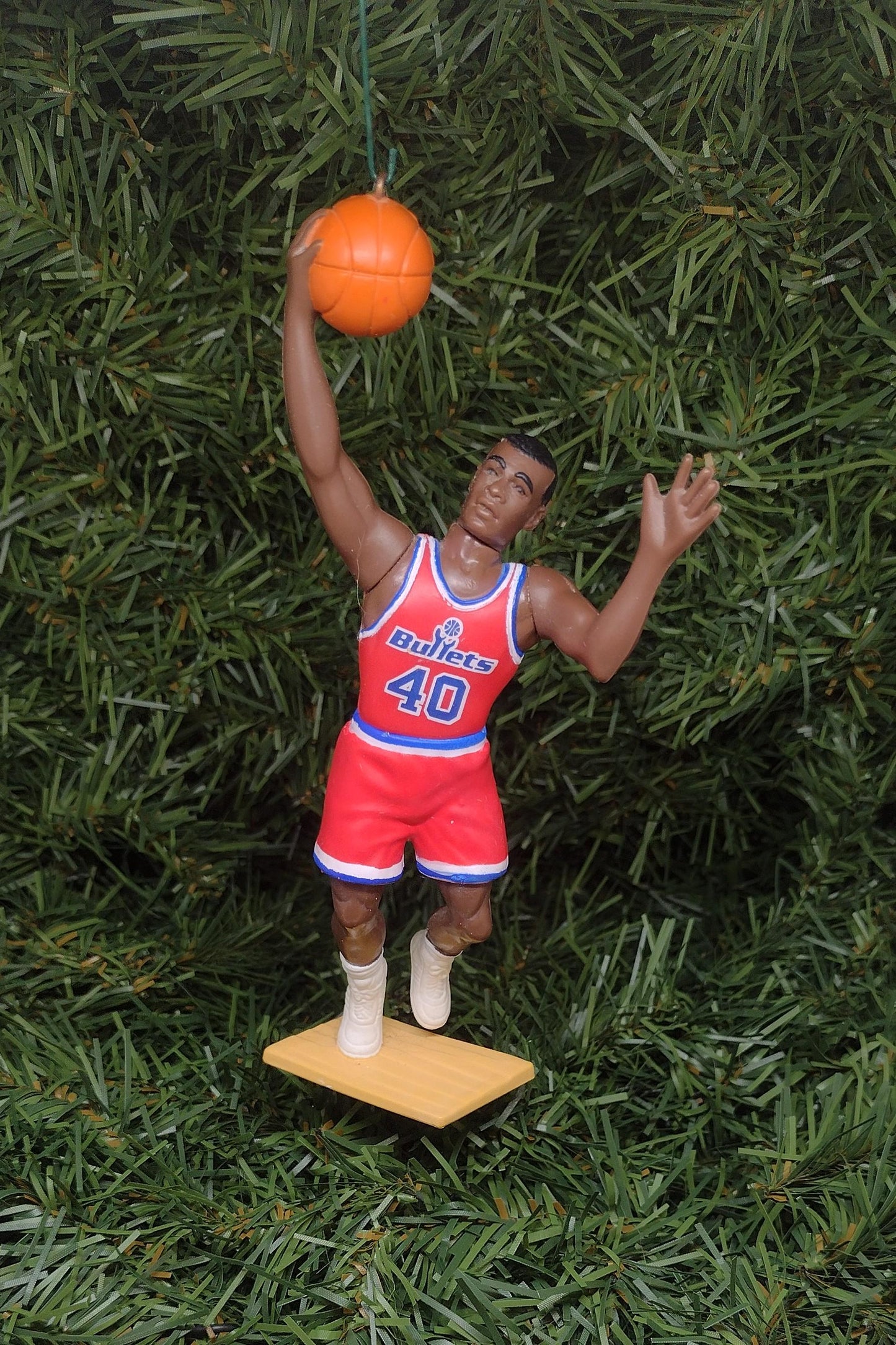 WASHINGTON BULLETS Ornaments Christmas Tree Decoration Chris Webber Juwan Howard Tom Gugliotta Calbert Cheaney NBA Unique Gift Idea