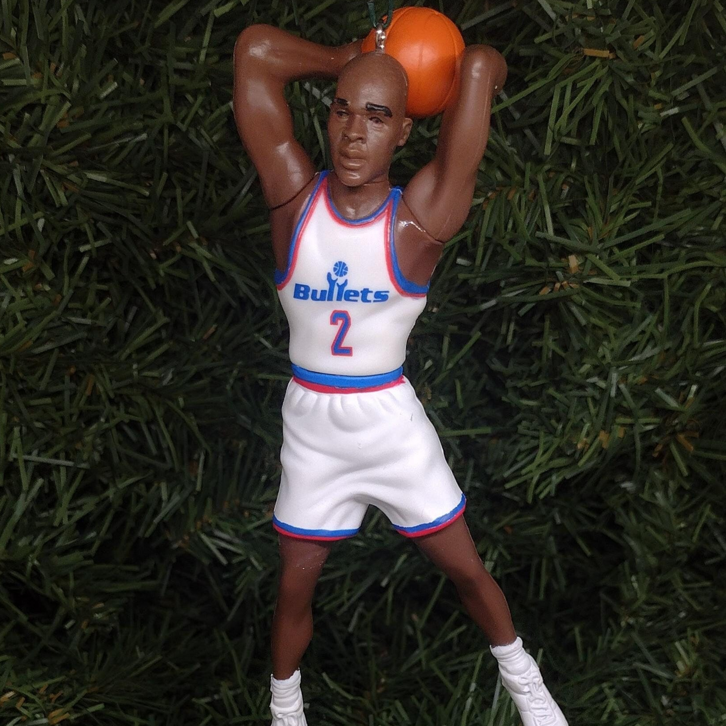 WASHINGTON BULLETS Ornaments Christmas Tree Decoration Chris Webber Juwan Howard Tom Gugliotta Calbert Cheaney NBA Unique Gift Idea