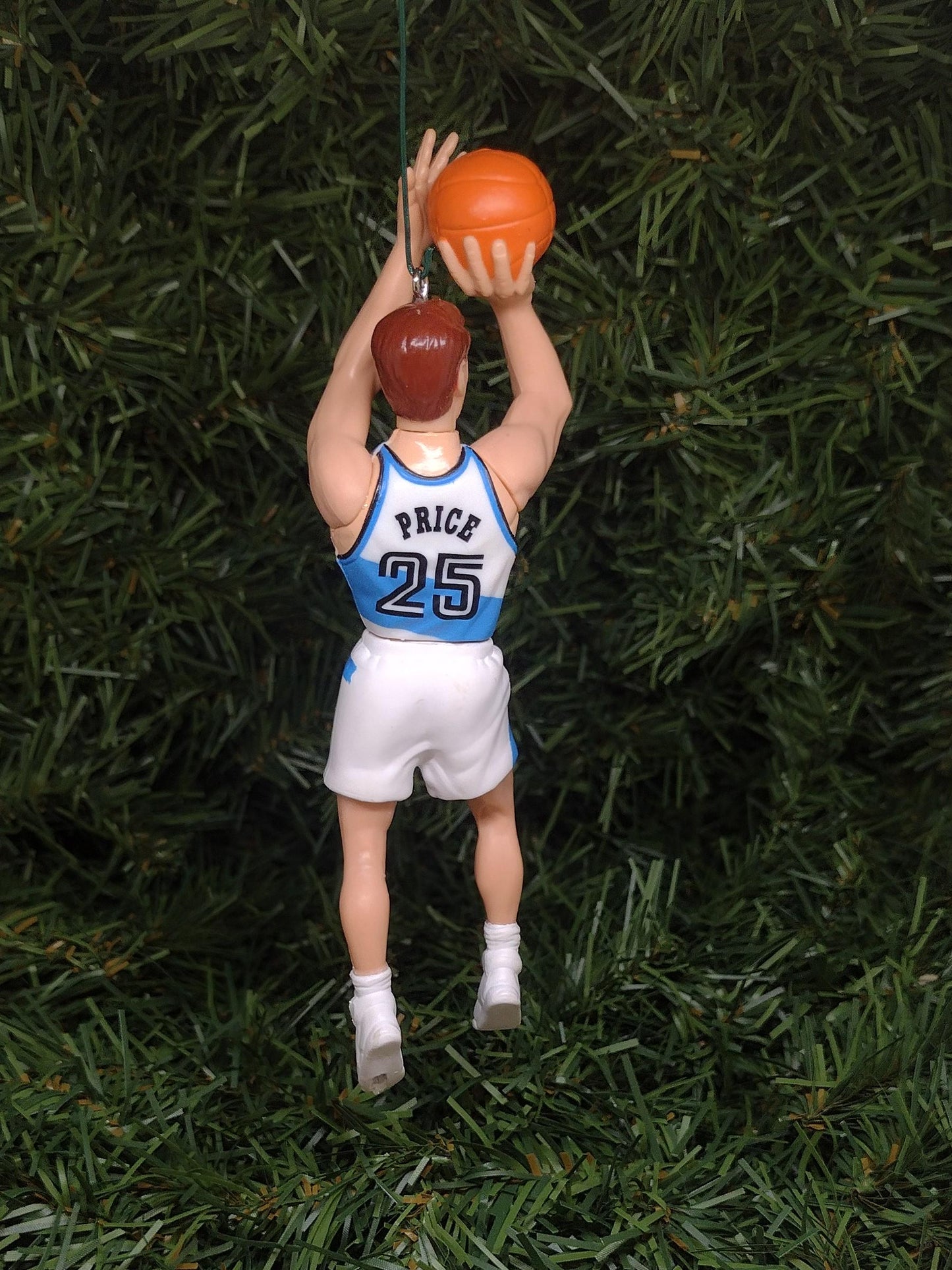 CLEVELAND CAVALIERS Christmas tree ornaments Mark Price/Brad Daugherty/Tyrone Hill xmas NBA basketball figure unique gift