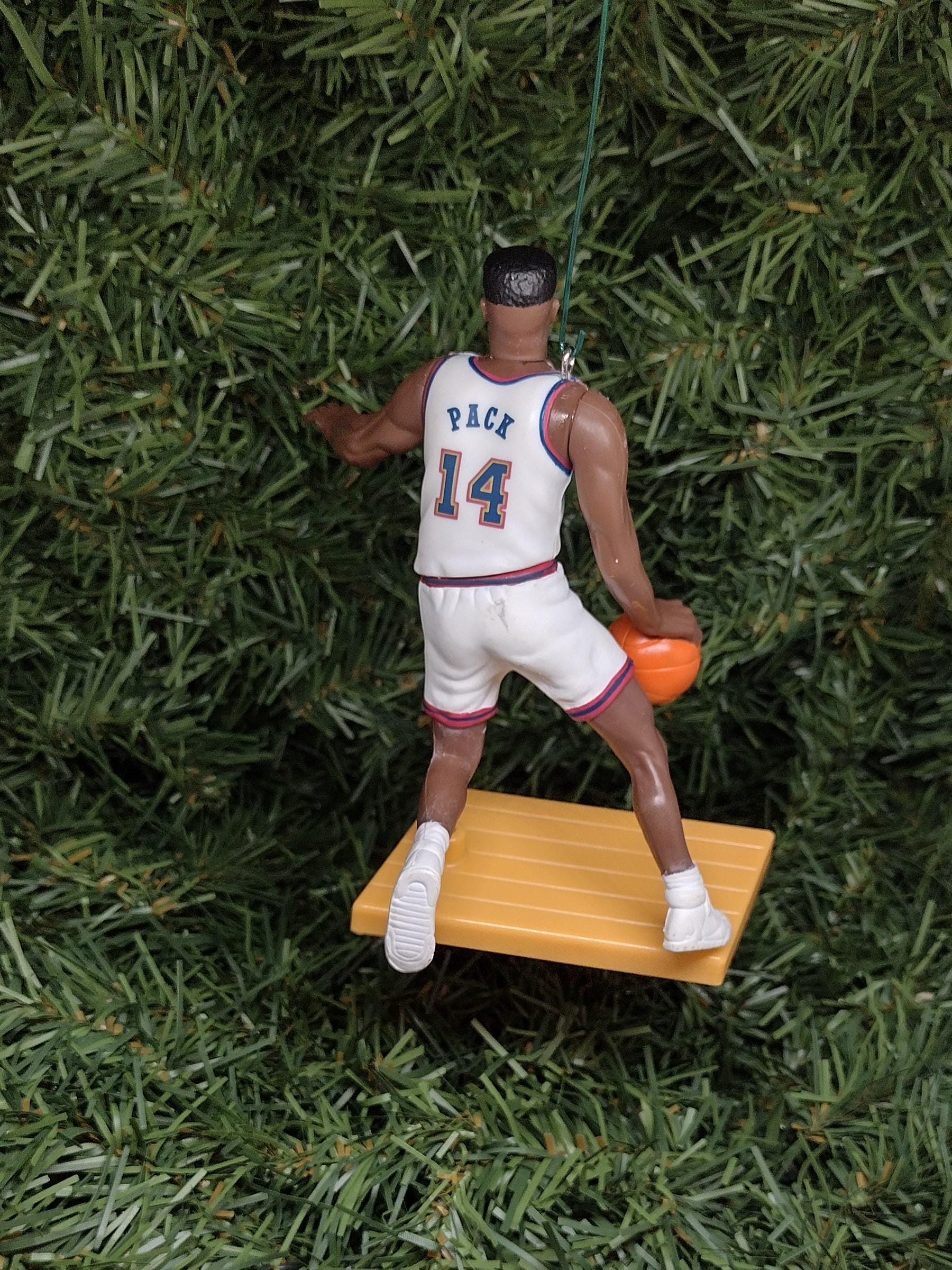 DENVER NUGGETS ornaments Christmas tree decoration Dikembe Mutombo/Antonio McDyess unique Xmas gift idea