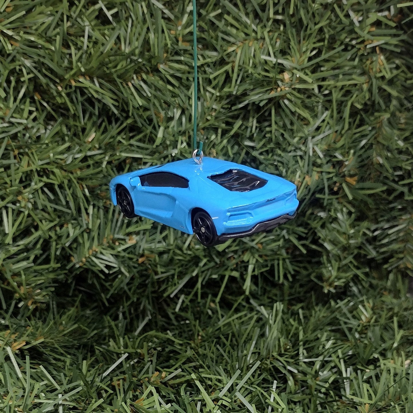 LAMBORGHINI Ornament Aventador LP 700-4 Christmas Tree Decoration Unique Gift Idea Lambo Blue