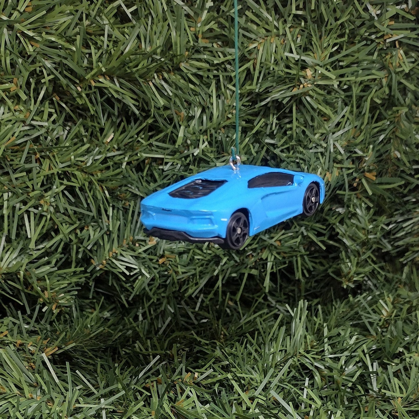 LAMBORGHINI Ornament Aventador LP 700-4 Christmas Tree Decoration Unique Gift Idea Lambo Blue