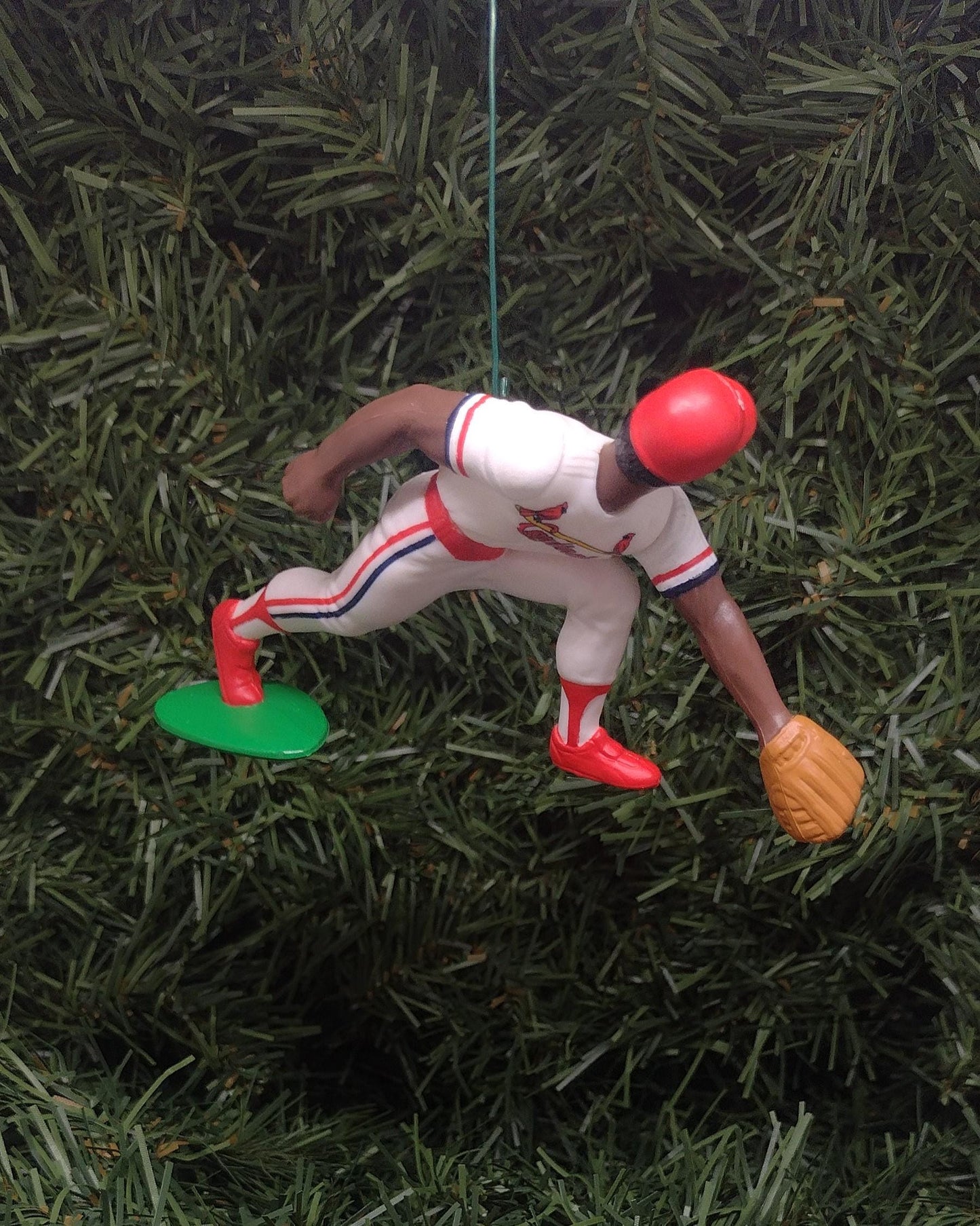 Ozzie Smith SAINT LOUIS CARDINALS Christmas tree ornament mlb baseball xmas figure unique gift idea