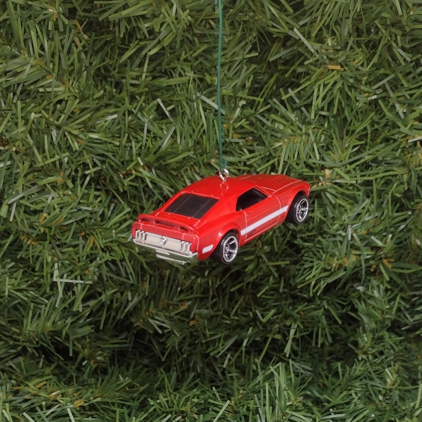 Ford Mustang Ornament 1969 Boss 302 Christmas Tree Decoration fun automotive gift for car enthusiast /man cave tree unique xmas idea