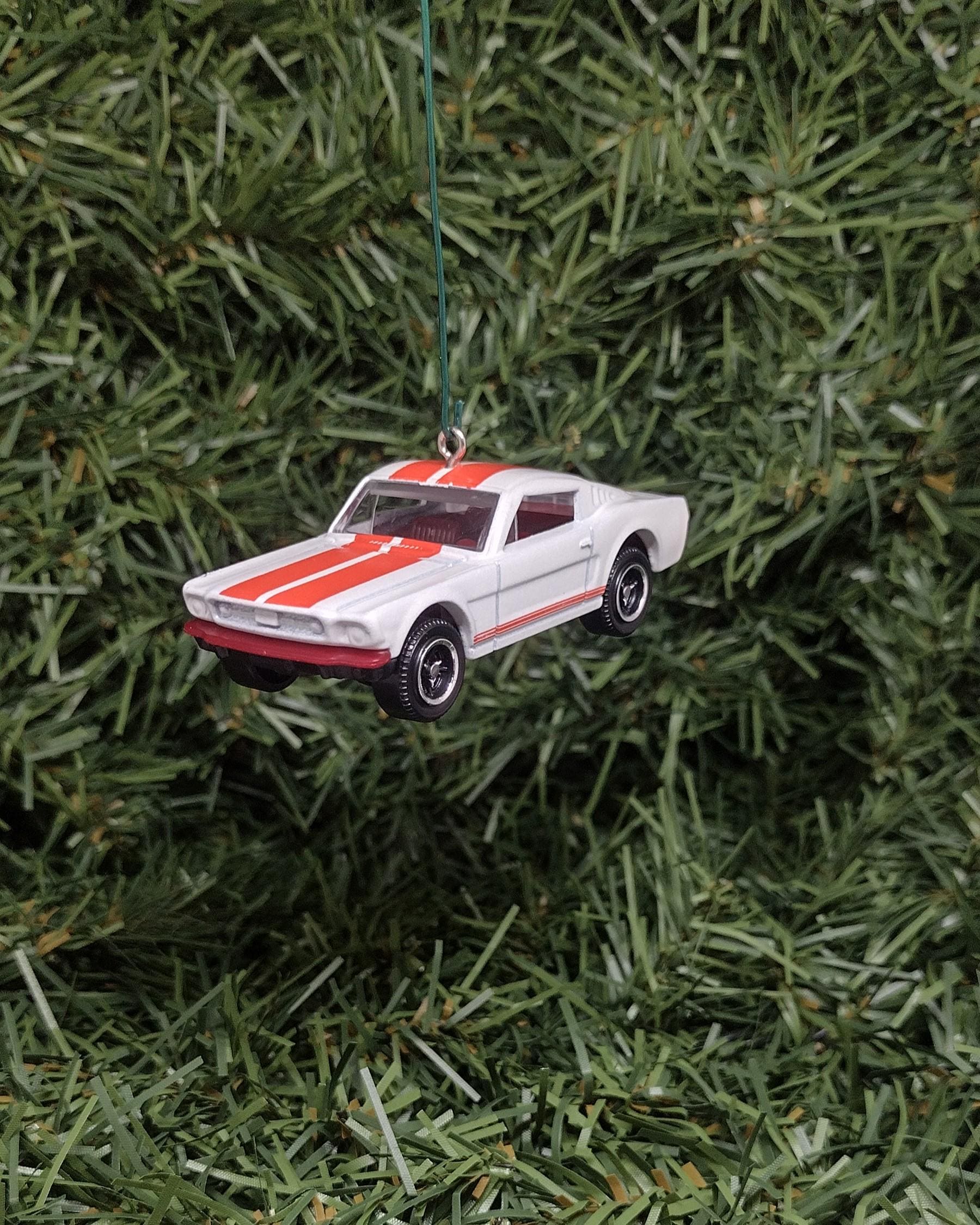 Ford Mustang Ornament 1965 GT Christmas Tree Decoration Fun Automotive Gift For Car Enthusiast Unique Xmas Idea