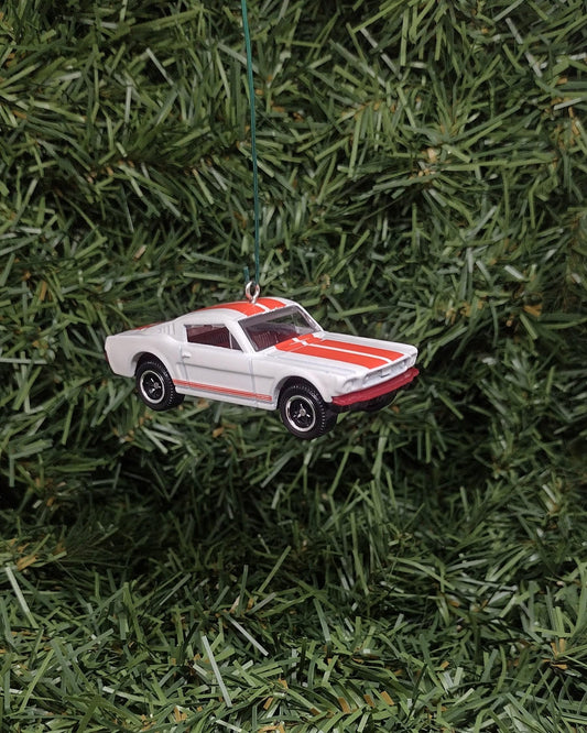 Ford Mustang Ornament 1965 GT Christmas Tree Decoration Fun Automotive Gift For Car Enthusiast Unique Xmas Idea