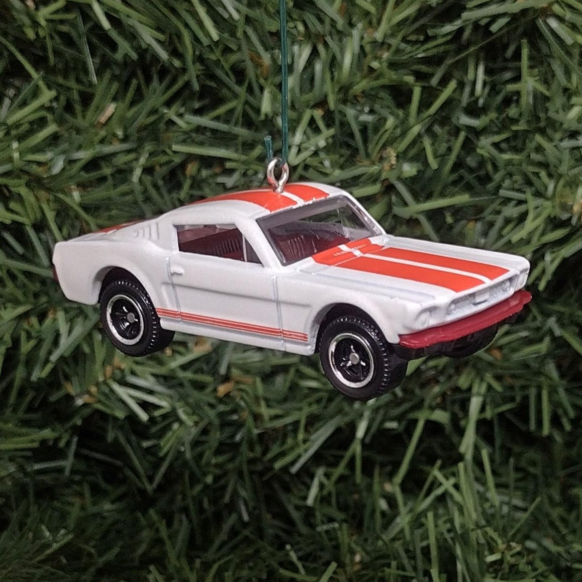 Ford Mustang Ornament 1965 GT Christmas Tree Decoration Fun Automotive Gift For Car Enthusiast Unique Xmas Idea