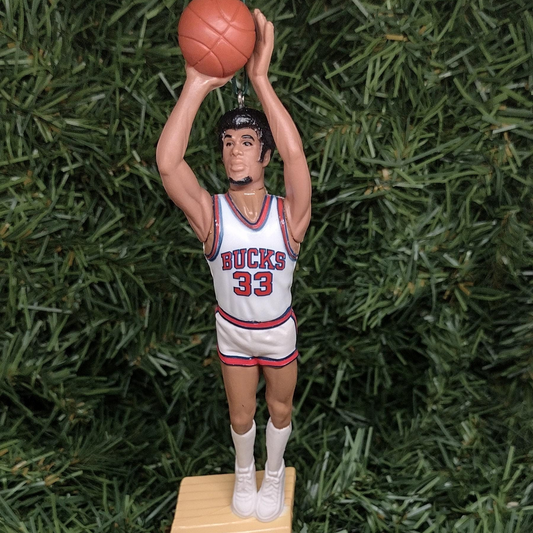 Kareem Abdul Jabbar MILWAUKEE BUCKS Ornament Christmas Decoration Unique Xmas Gift Idea NBA Finals Champion