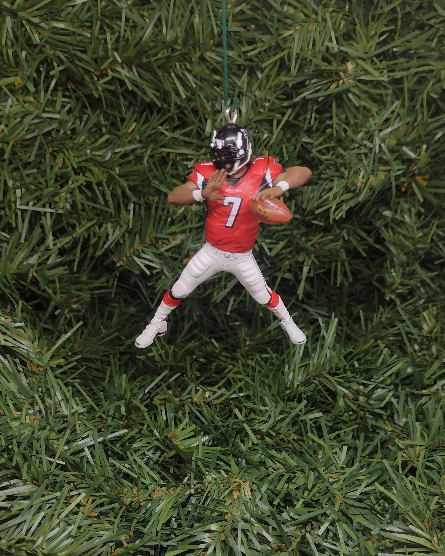 ATLANTA FALCONS Ornament Michael Vick Christmas Tree Decoration NFL Football Unique Xmas Gift Idea