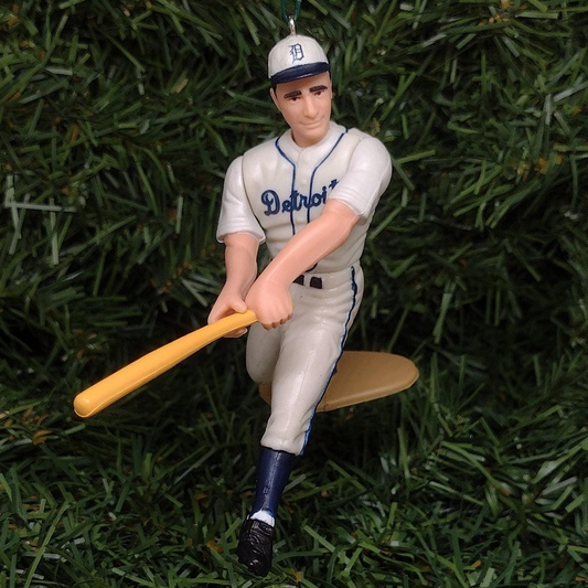 Hank Greenberg DETROIT TIGERS Christmas Ornament MLB Baseball Xmas Figure Gift Idea
