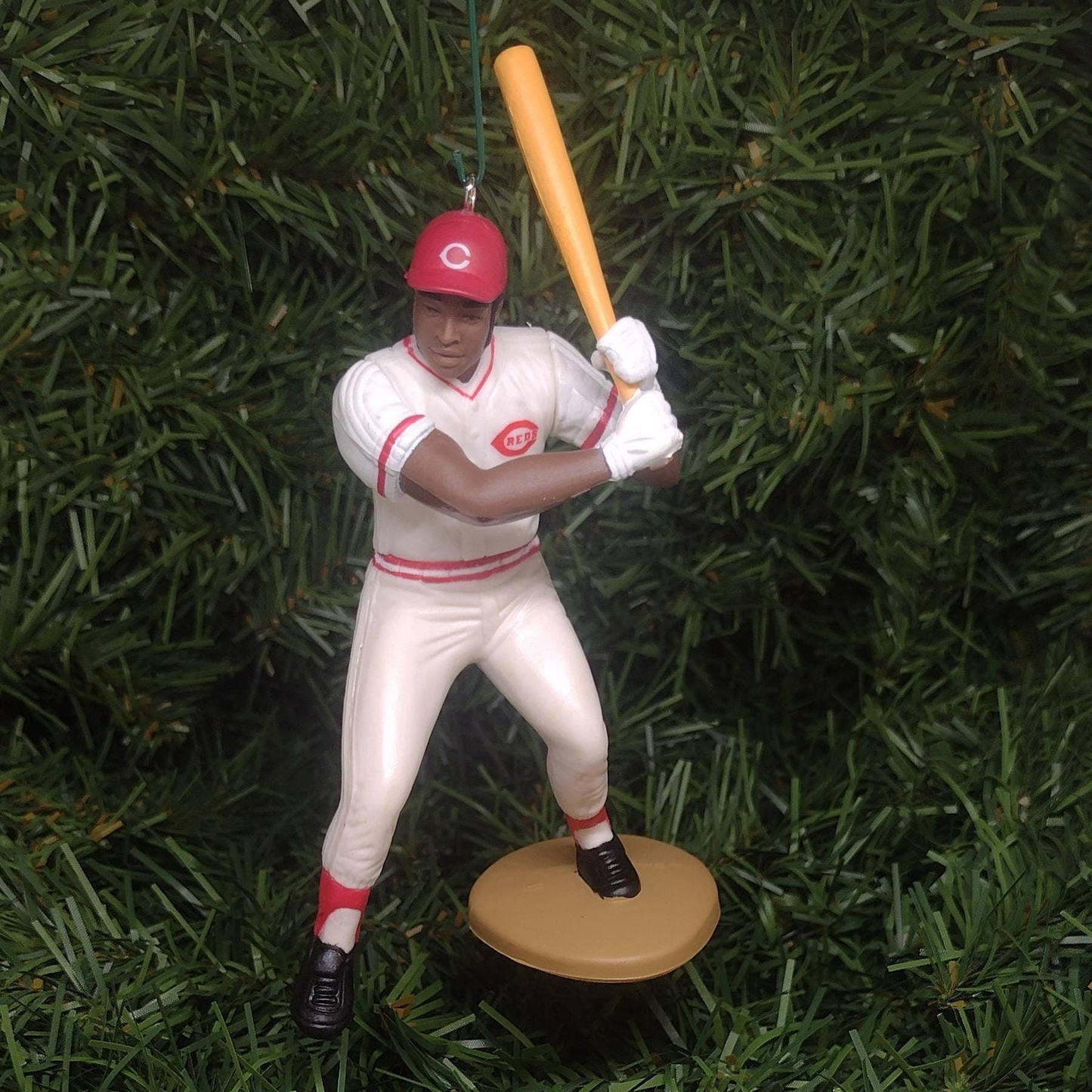 Cincinnati Reds Ornaments Christmas Gift Idea Joe Morgan Rob Dibble Kal Daniels MLB baseball Unique Xmas Tree Decoration