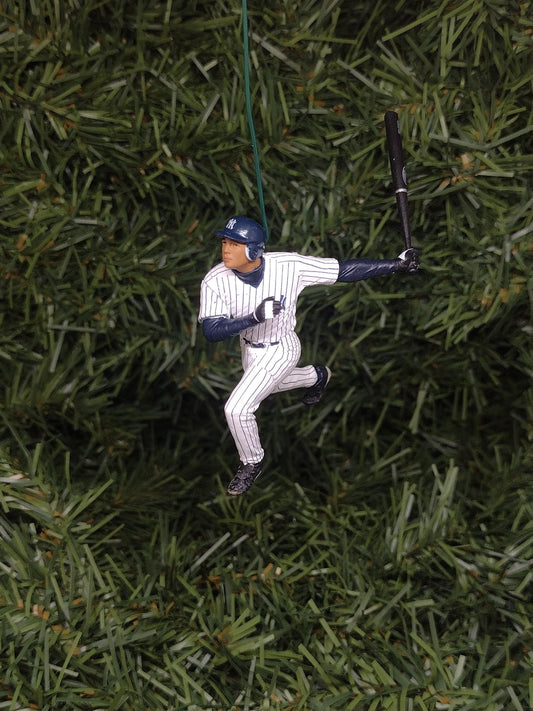 New York Yankee Ornament Alex Rodriguez Christmas Gift Idea MLB Baseball Figure Xmas Tree Decoration