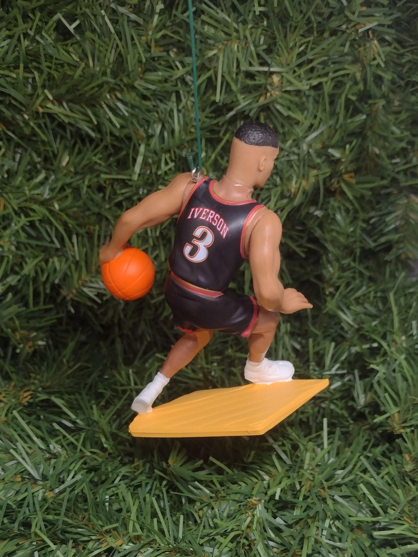 PHILADELPHIA 76ERS Christmas Ornaments Charles Barkley/Allen Iverson/Julius Erving/Manute Bol Xmas Sixers NBA basketball Unique Gift Idea