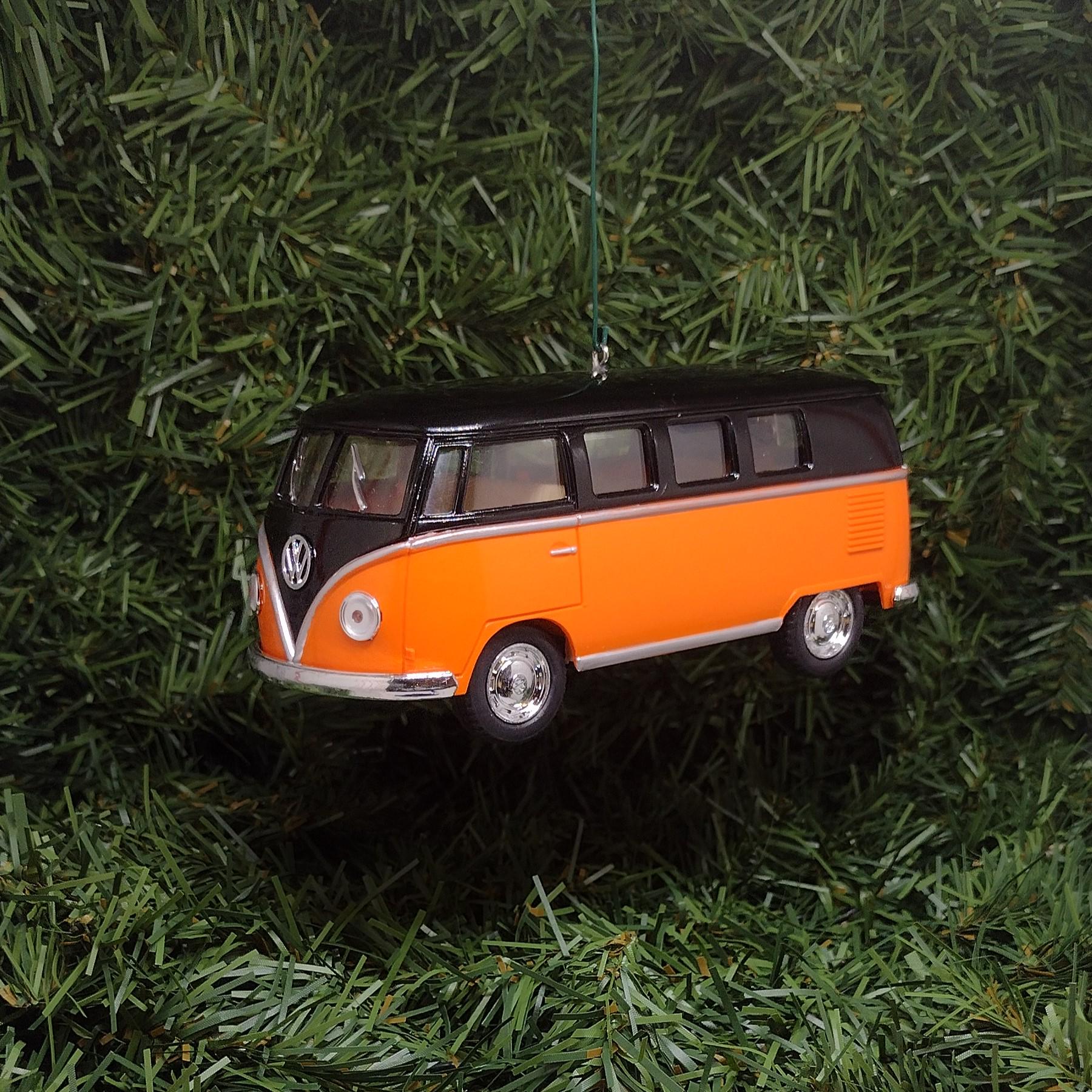 1962 VW Bus Ornament Christmas Tree Decoration Fun Automotive Gift For Car Enthusiast Volkswagen Unique Xmas Idea