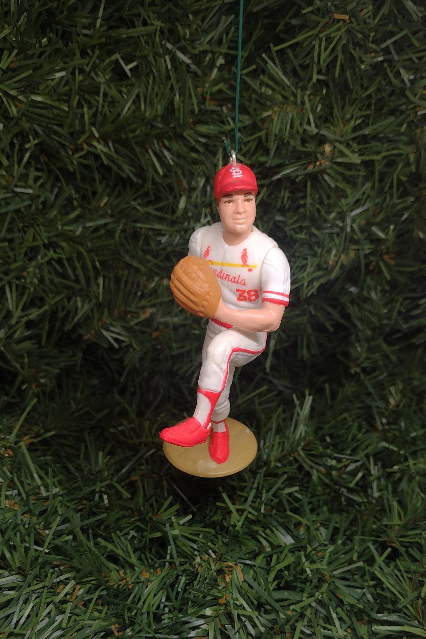 SAINT LOUIS CARDINALS Ornaments Christmas Tree Decoration Mark McGwire Todd Worrell Unique Xmas Gift Idea Mlb Baseball figure