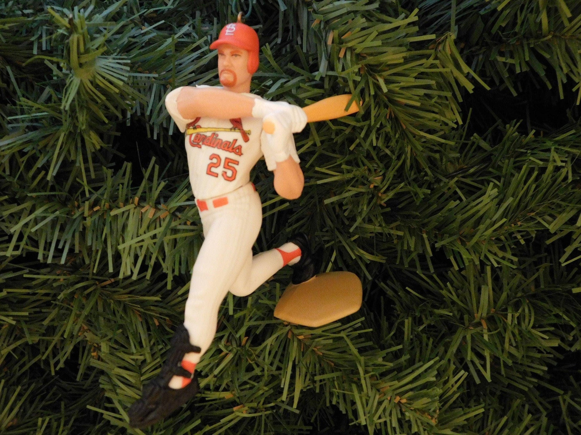 SAINT LOUIS CARDINALS Ornaments Christmas Tree Decoration Mark McGwire Todd Worrell Unique Xmas Gift Idea Mlb Baseball figure